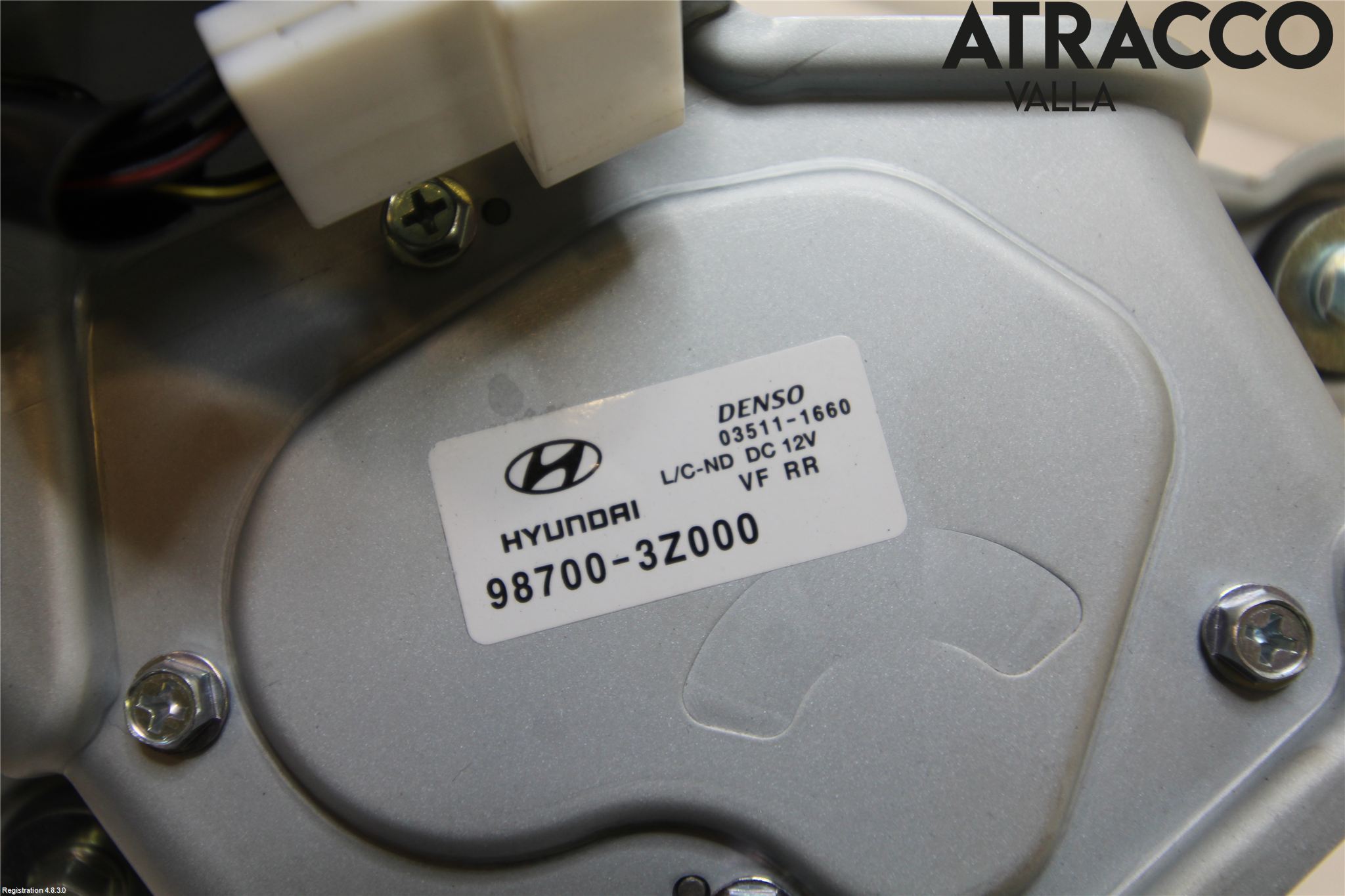 Hyundai i40 16-18 Torkarmotor Baklucka