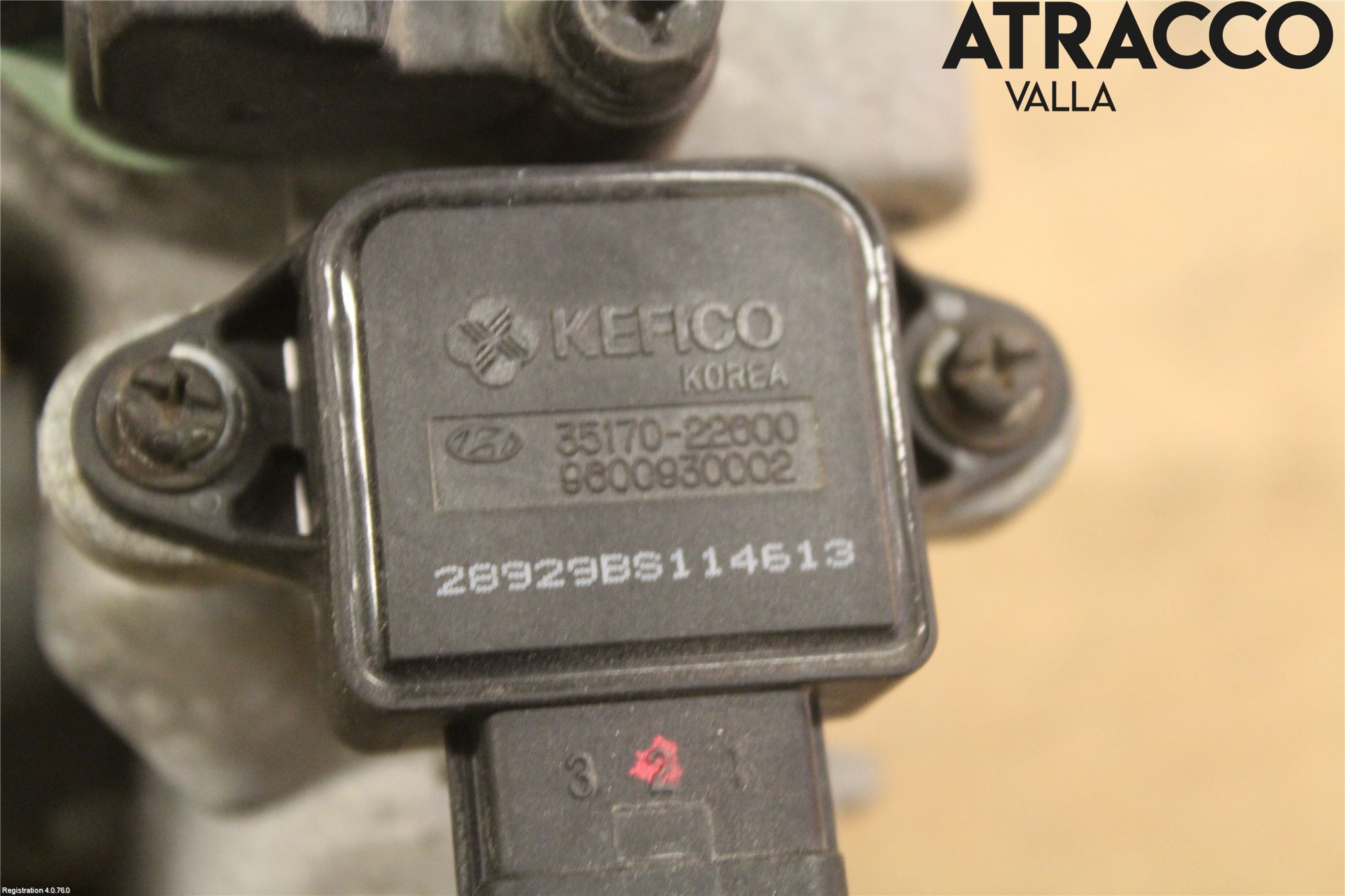 Hyundai ELANTRA XD 00-03 Injspjällhus