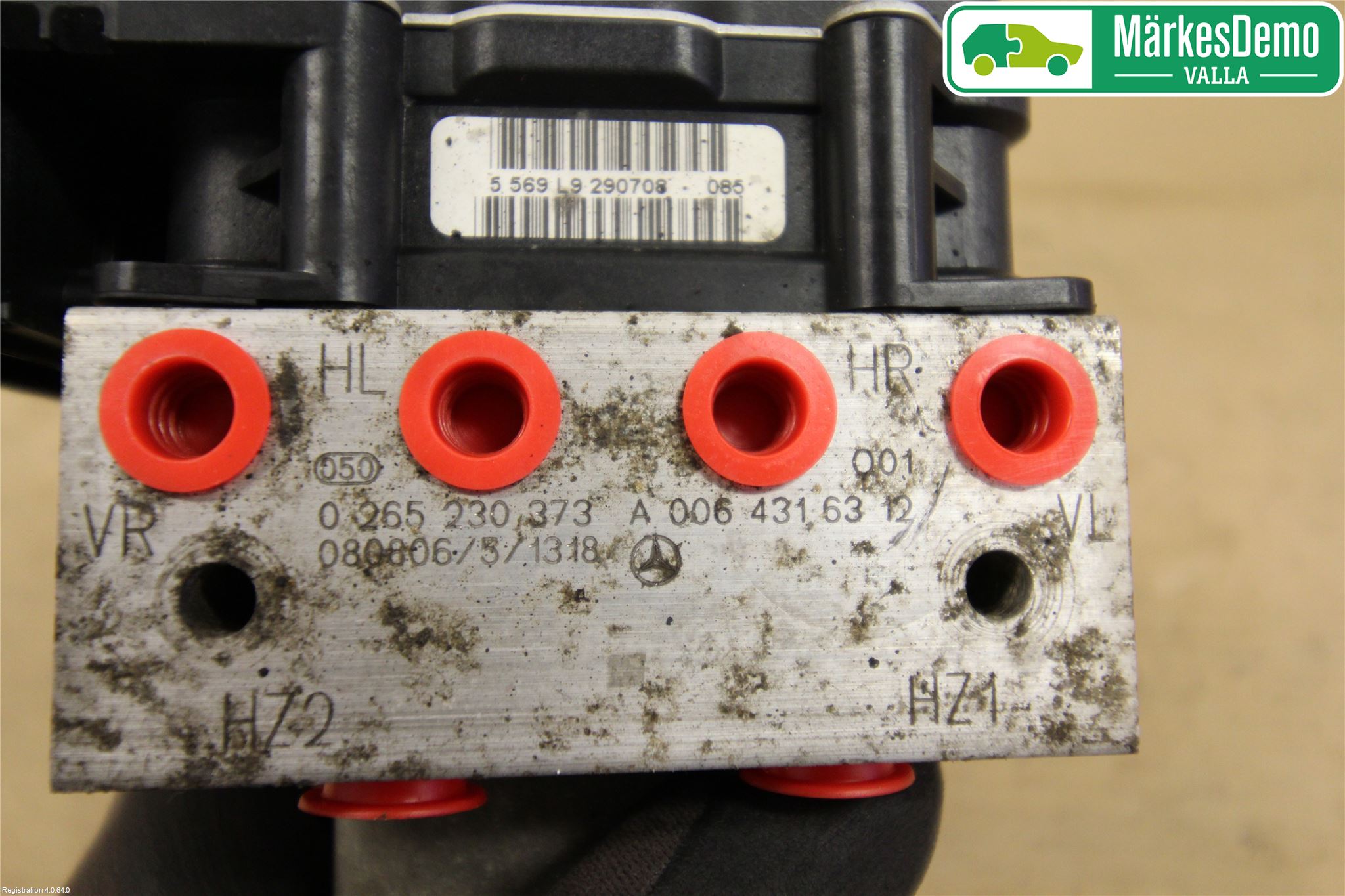 Mercedes-Benz MB B-KLASS (W245) 05-12 Abs Hydraulaggregat