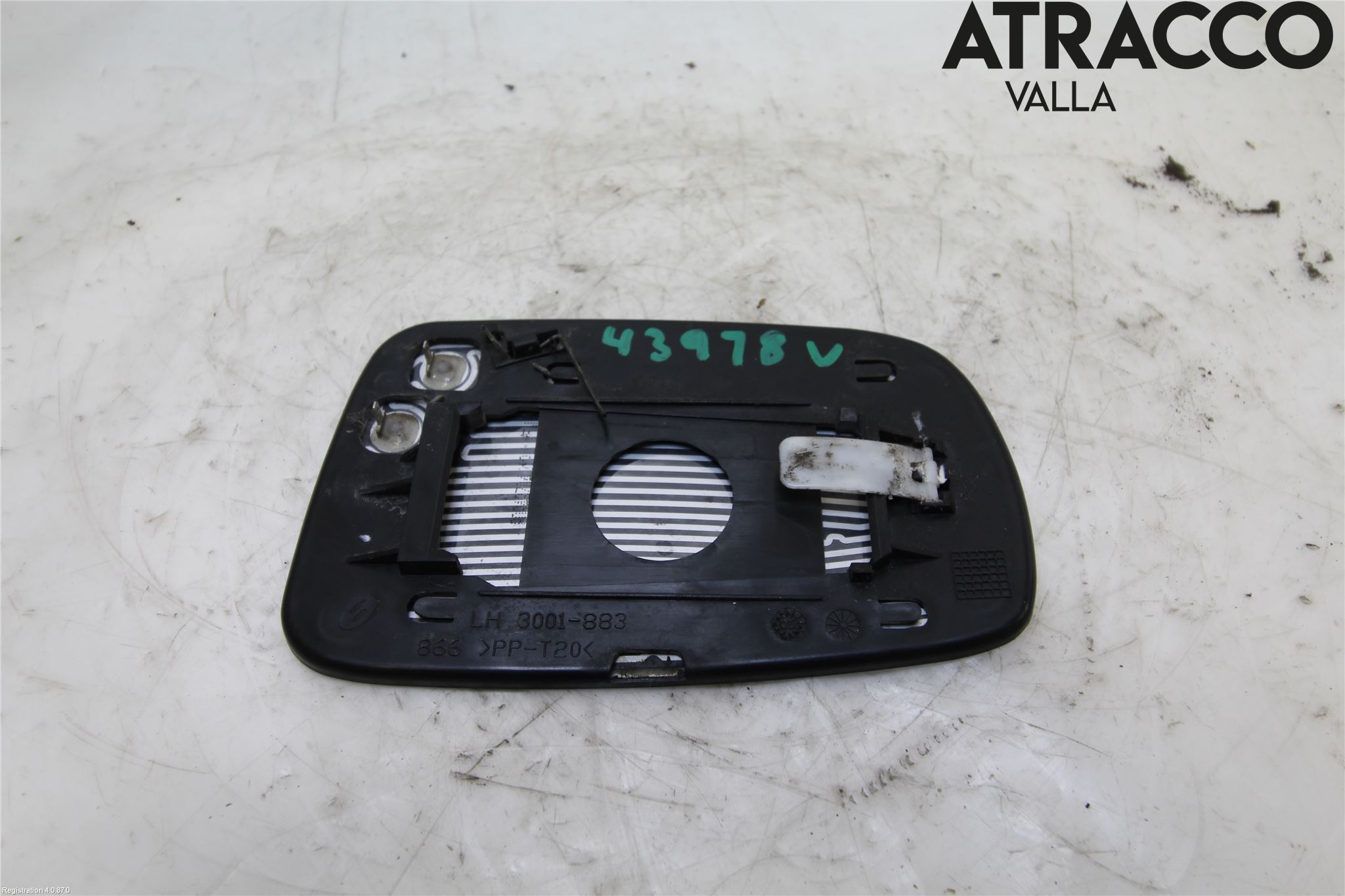Toyota COROLLA VERSO 04-07 Spegelglas Vä