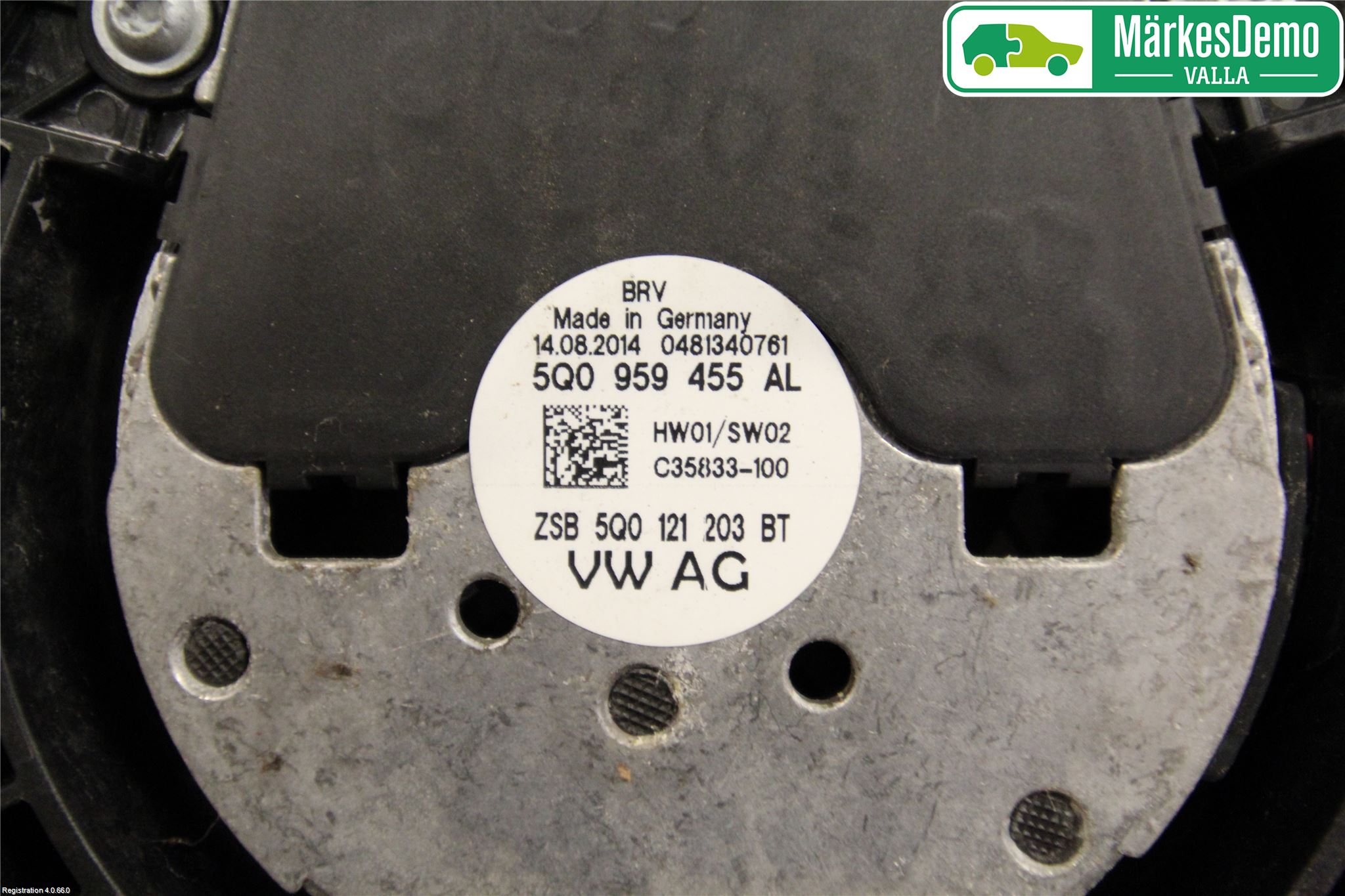 Skoda SUPERB 09-15 Kylfläkt El