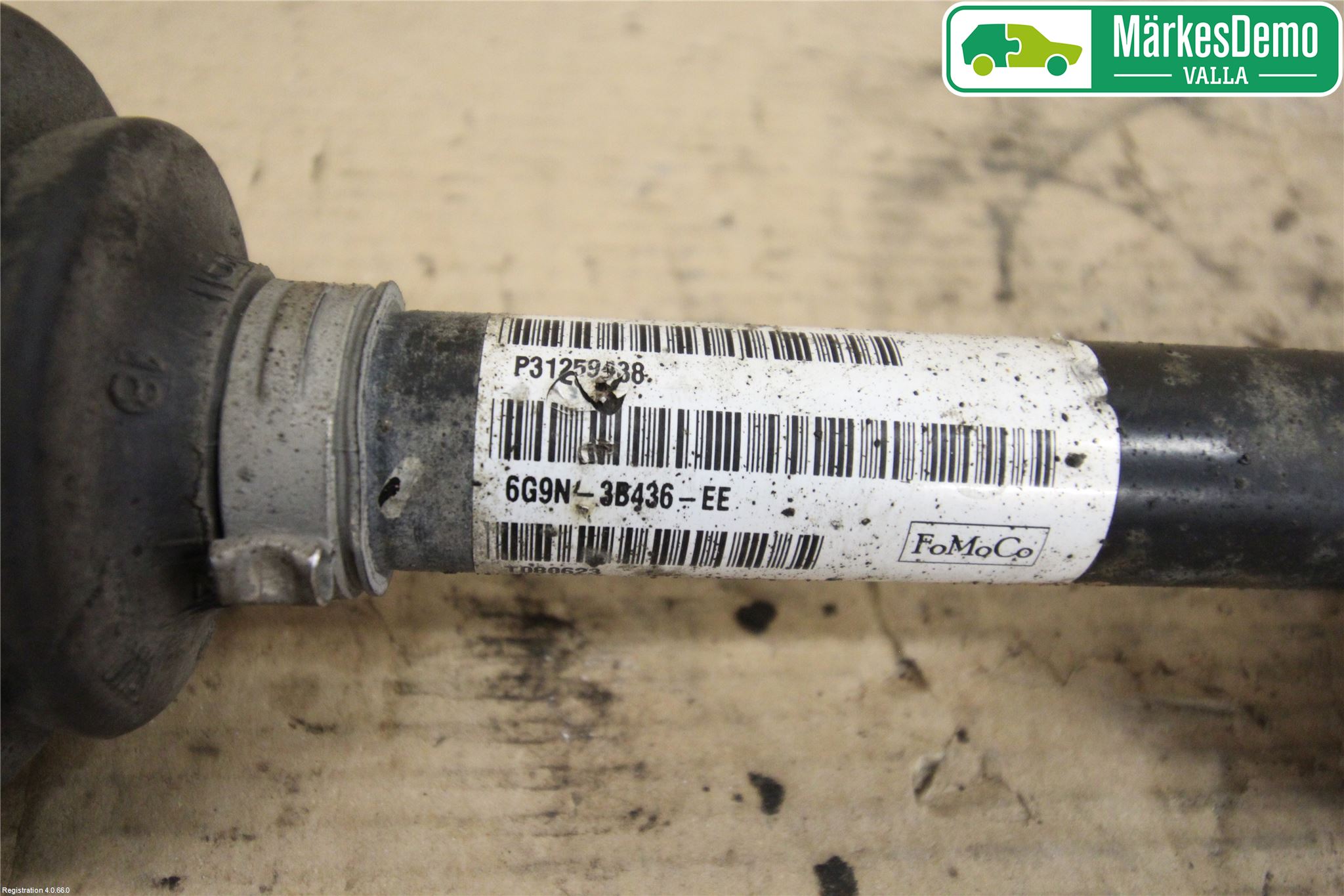 Volvo V70 08-13 Drivaxel Fram Höger