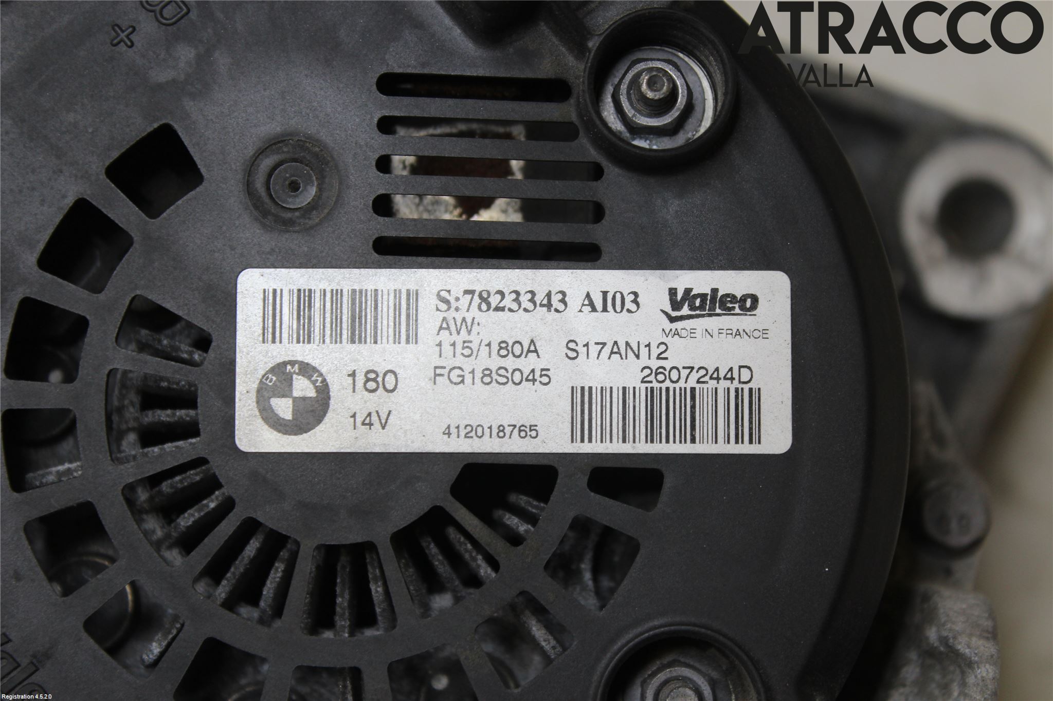 BMW 1 F20/F21 11-19 Generator