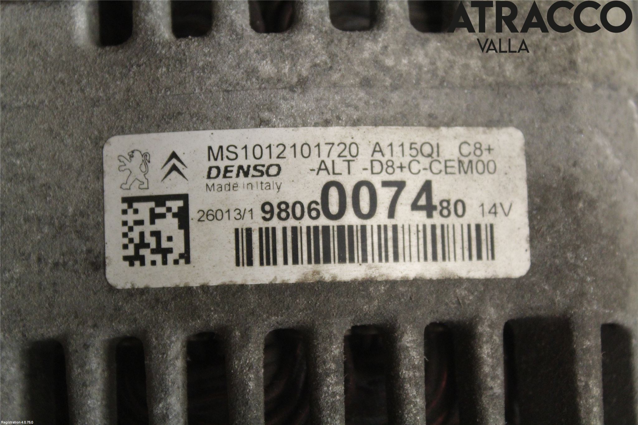 Peugeot 208 12-15 Generator