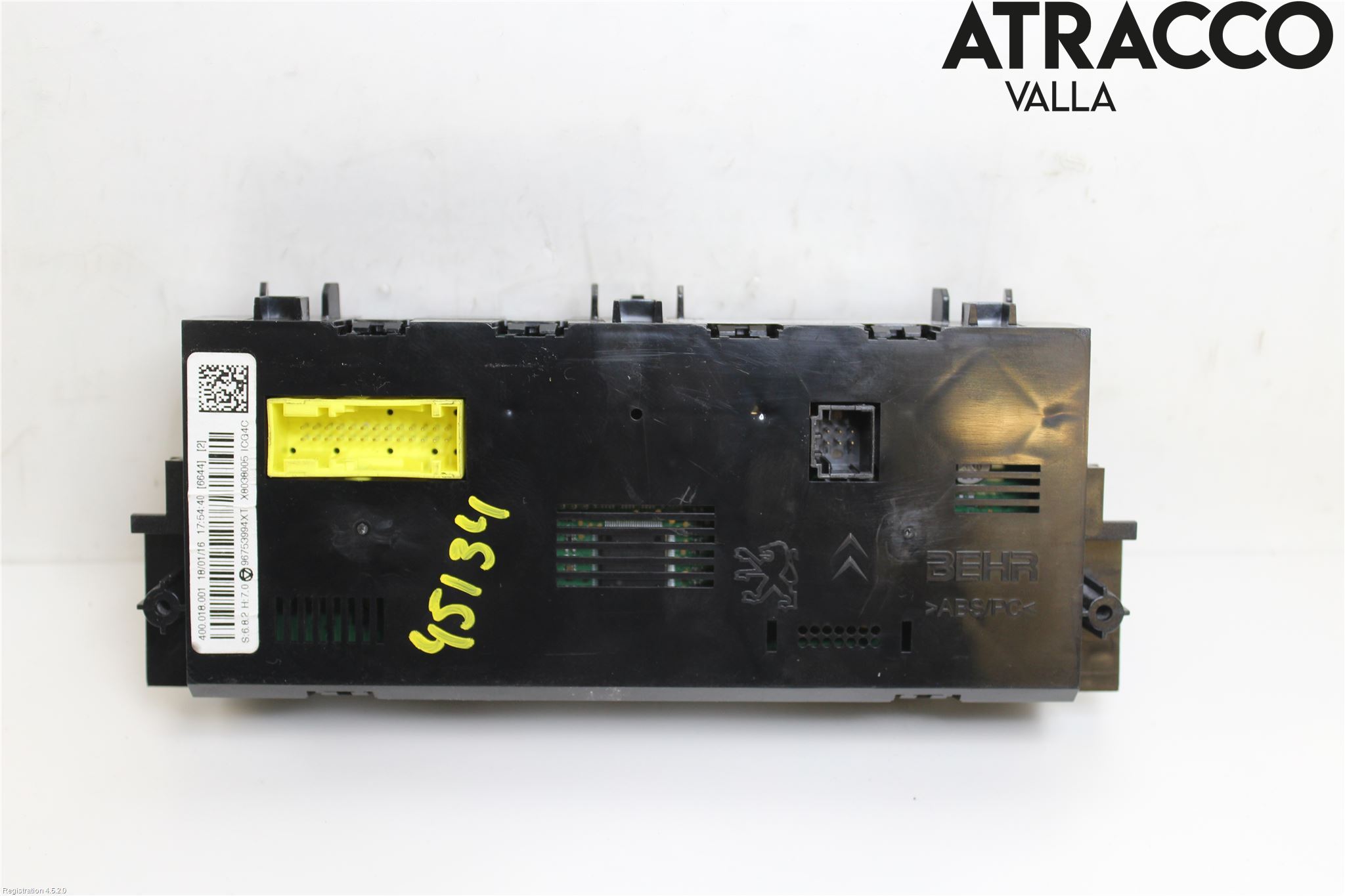 Citroen C3 10-17 Ac Styrenhet Ac Manöveren