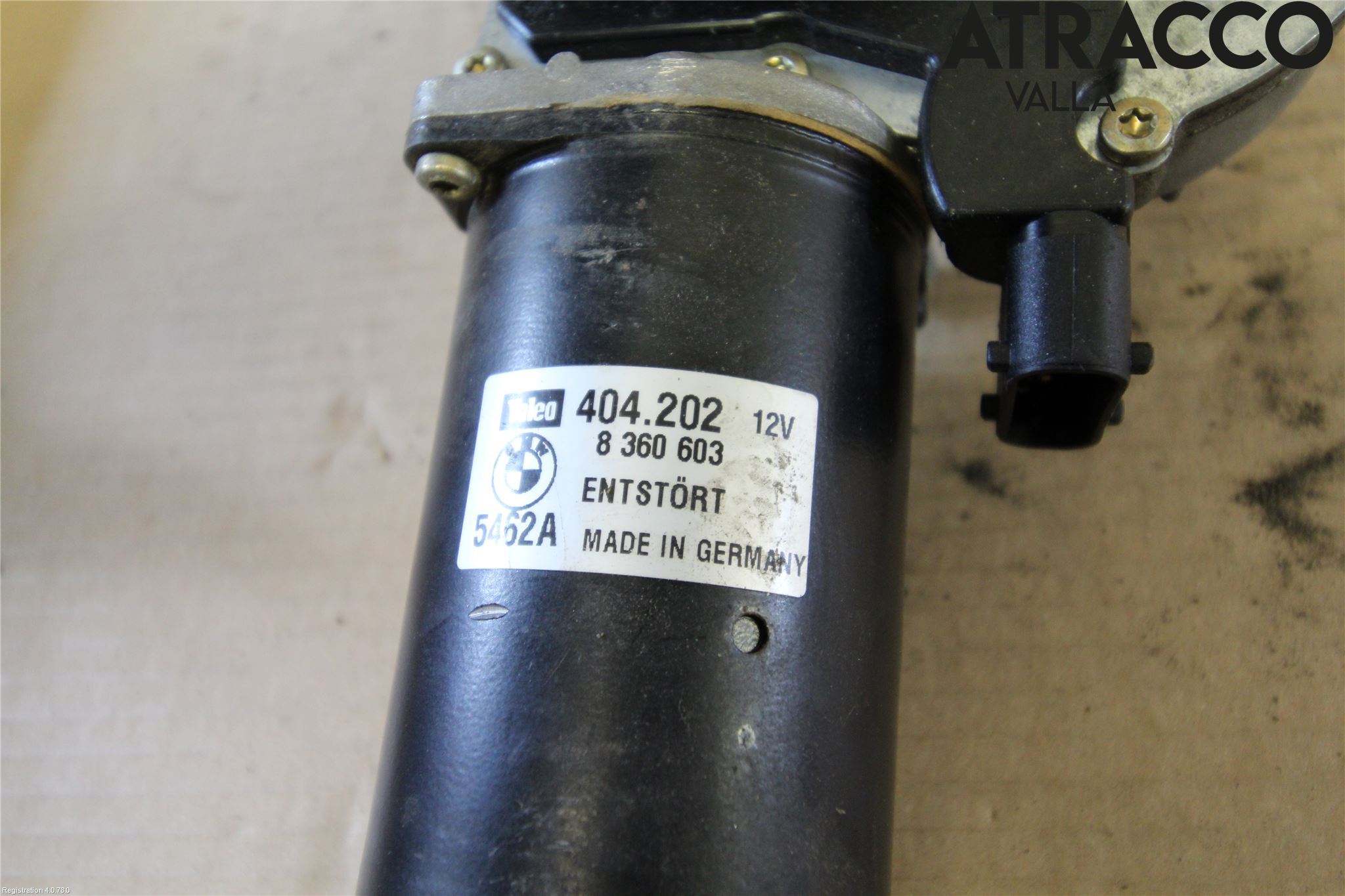 BMW 5 E39 95-04 Torkarmotor Vindruta