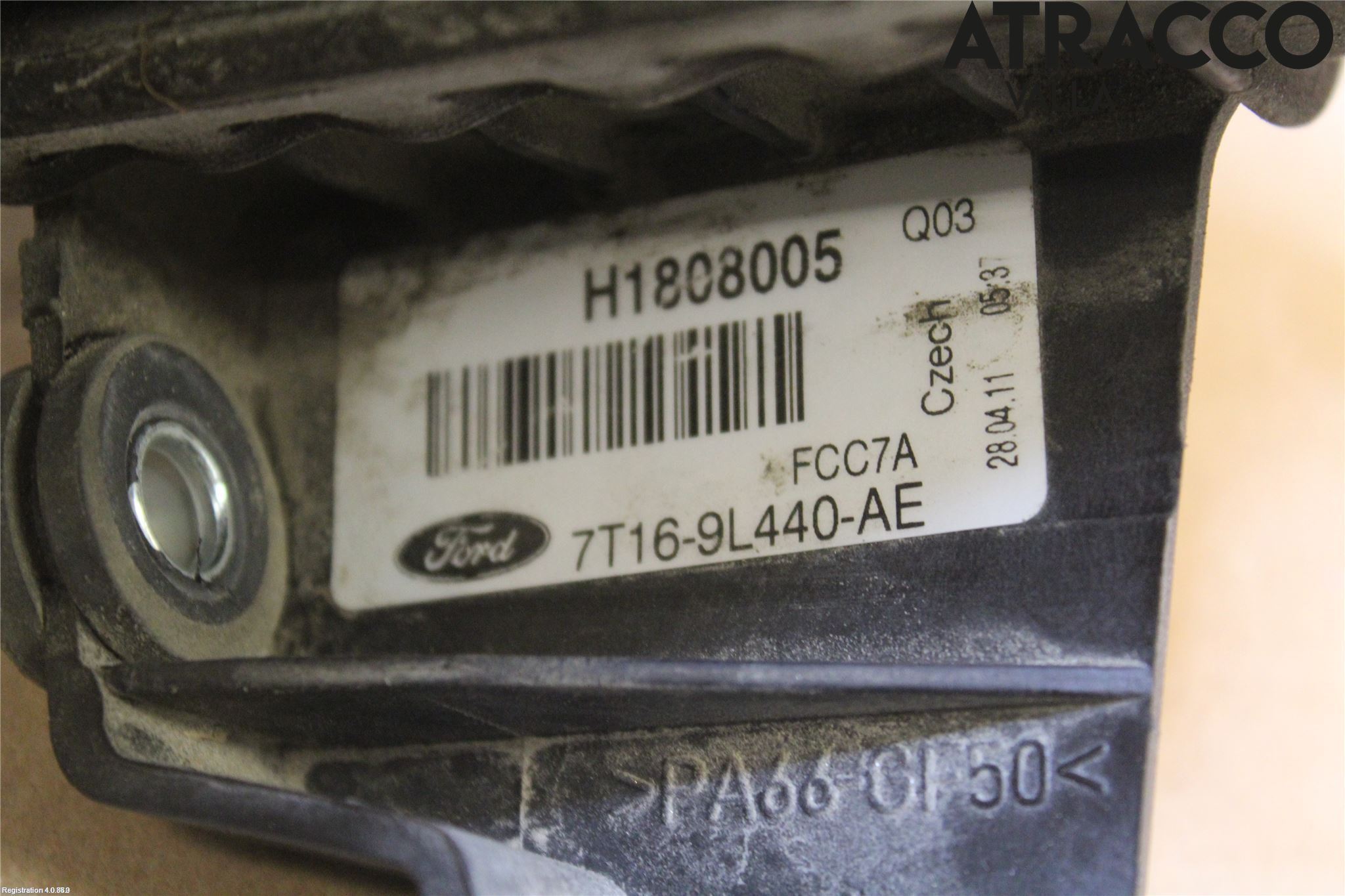 Ford TRANSIT CONNECT 09-13 Laddluft-Intercooler Kyl