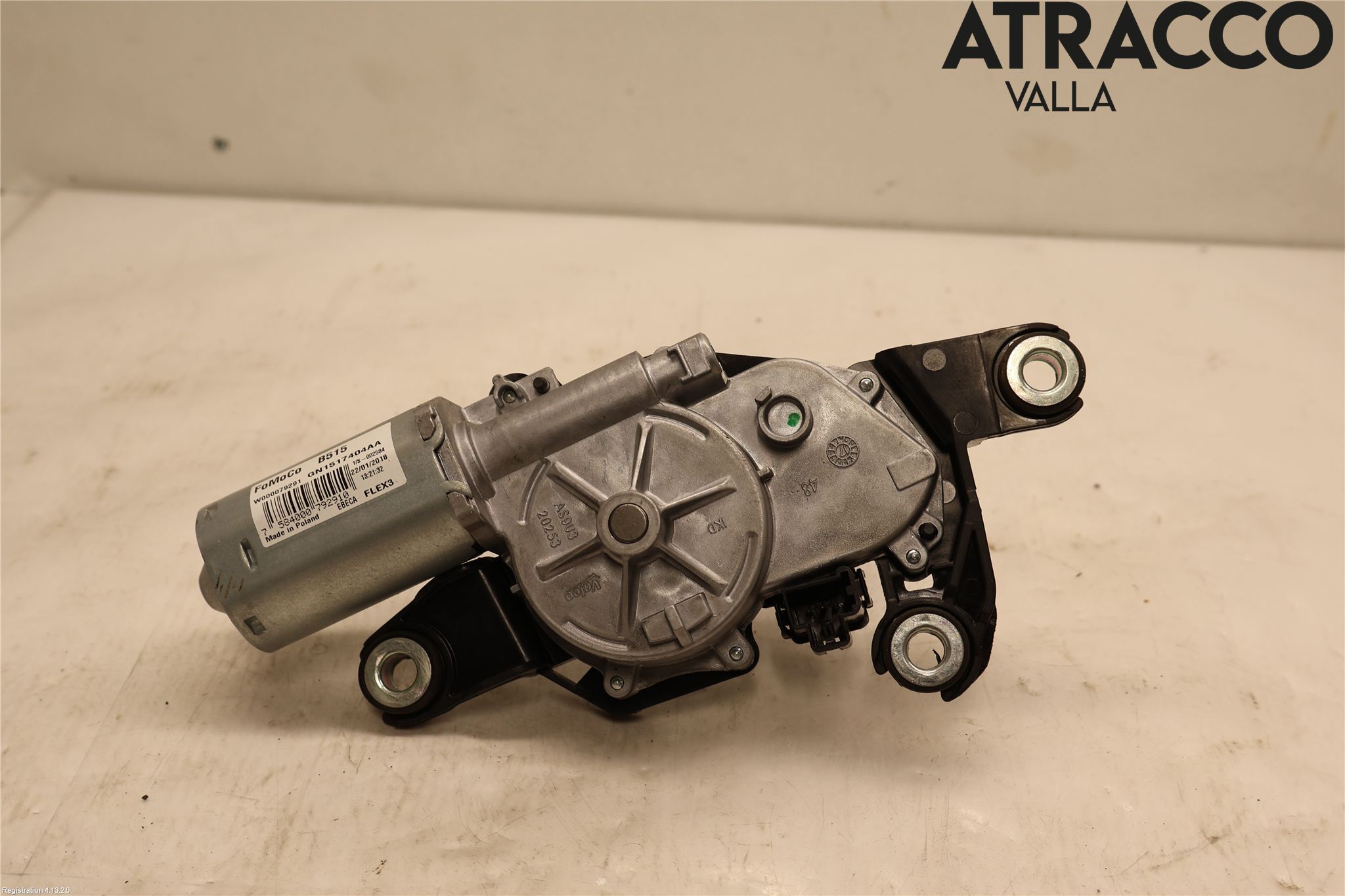 Ford ECOSPORT 17- Torkarmotor Baklucka