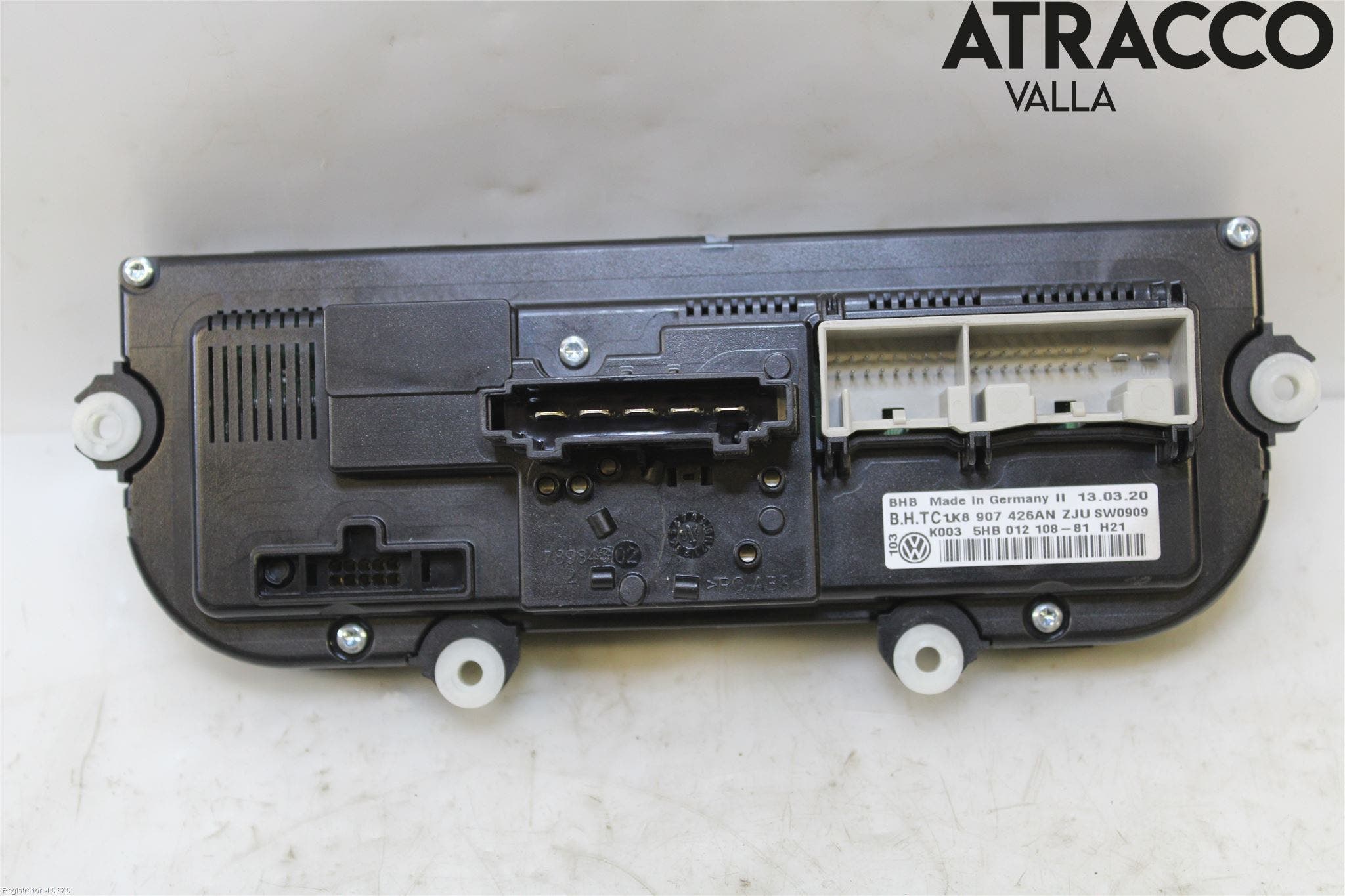 Volkswagen VW CADDY 16-20 Ac Styrenhet Ac Manöveren