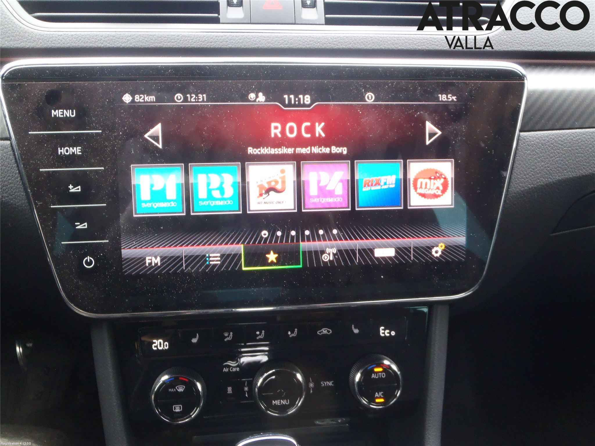 Skoda SUPERB 16-24 Multifunktionsdisplay