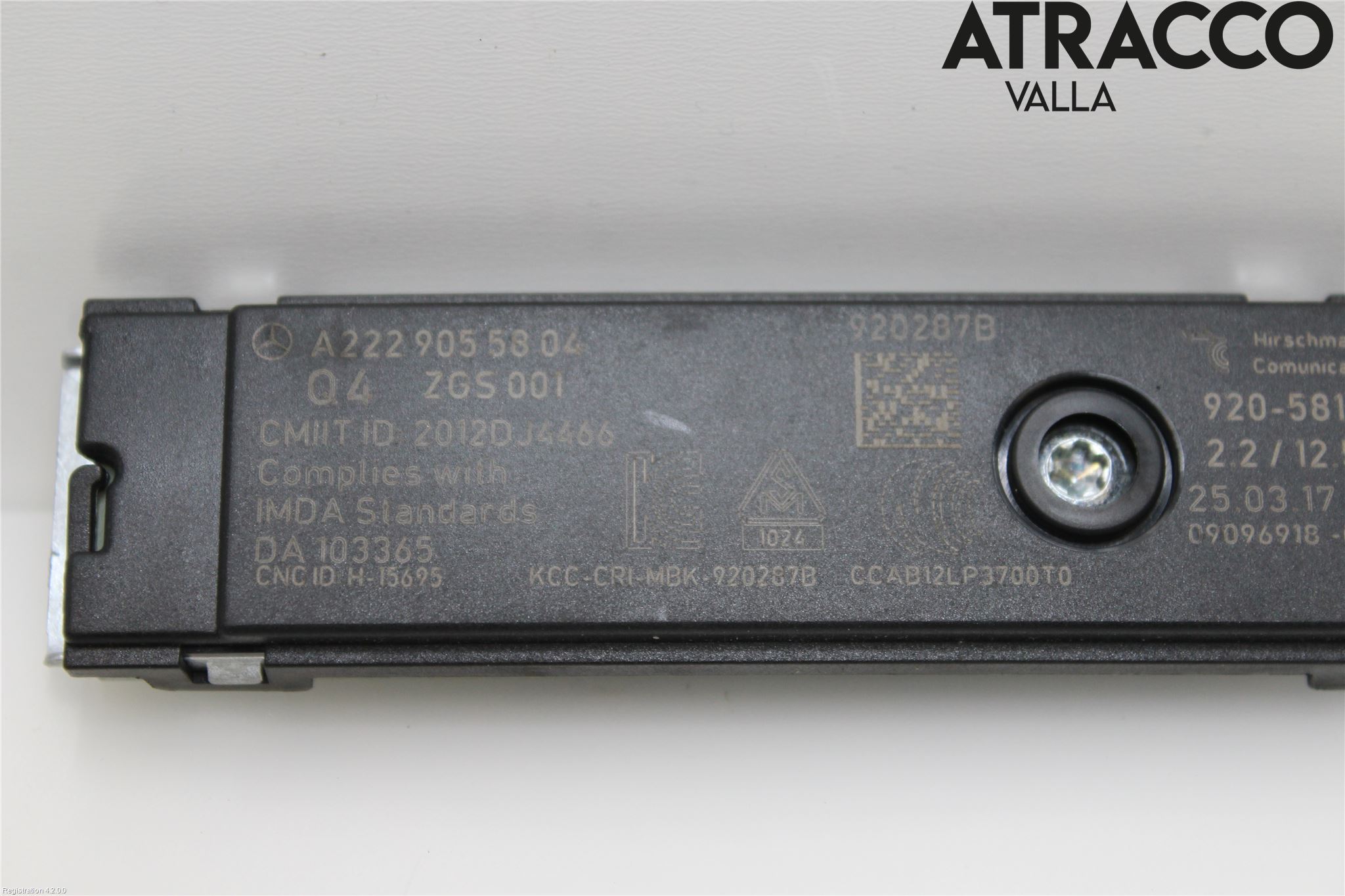 Mercedes-Benz MB C-KLASS (W205) 14-21 Antennförstärkare