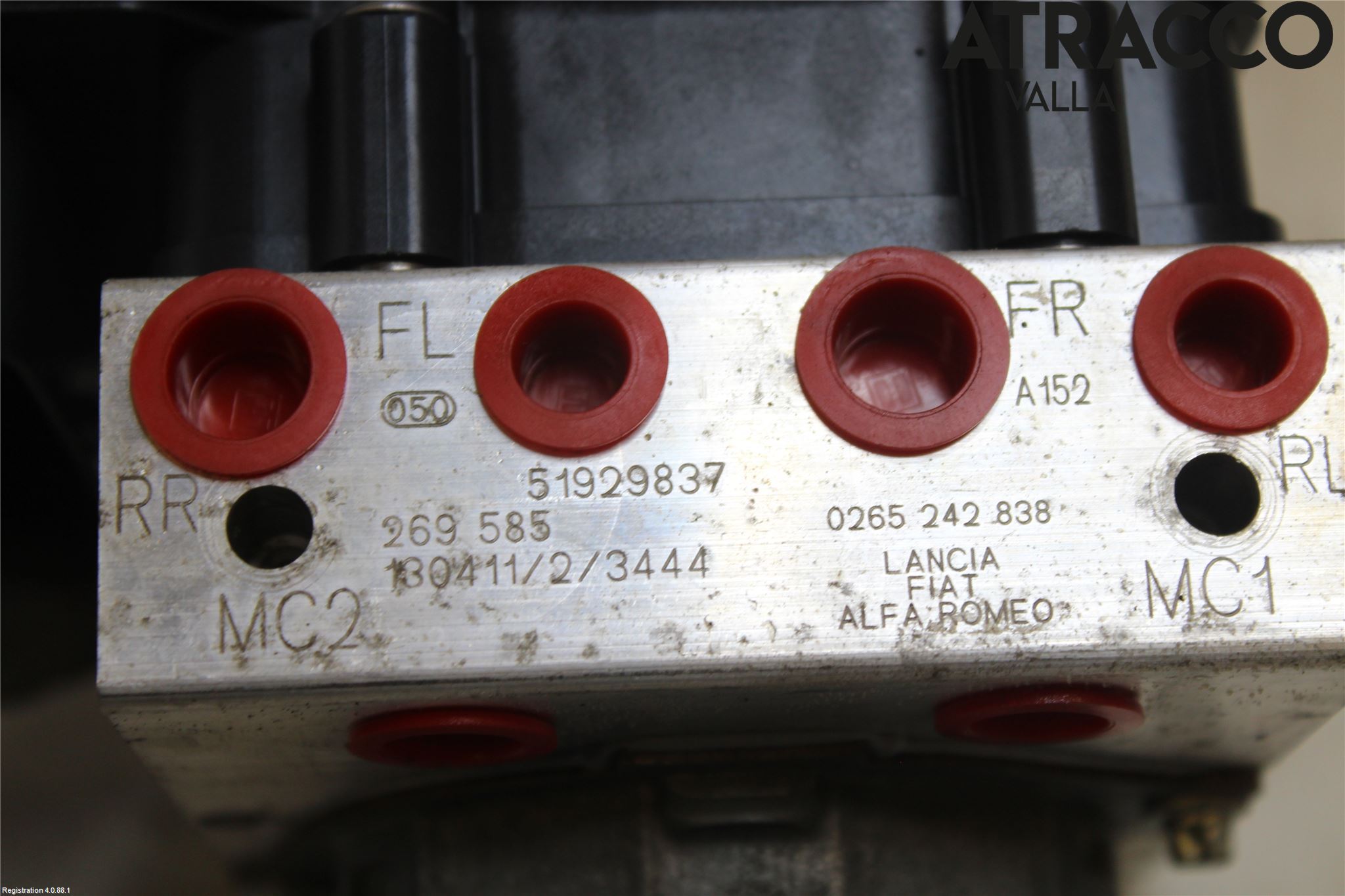 Fiat PUNTO 00-18 Abs Hydraulaggregat