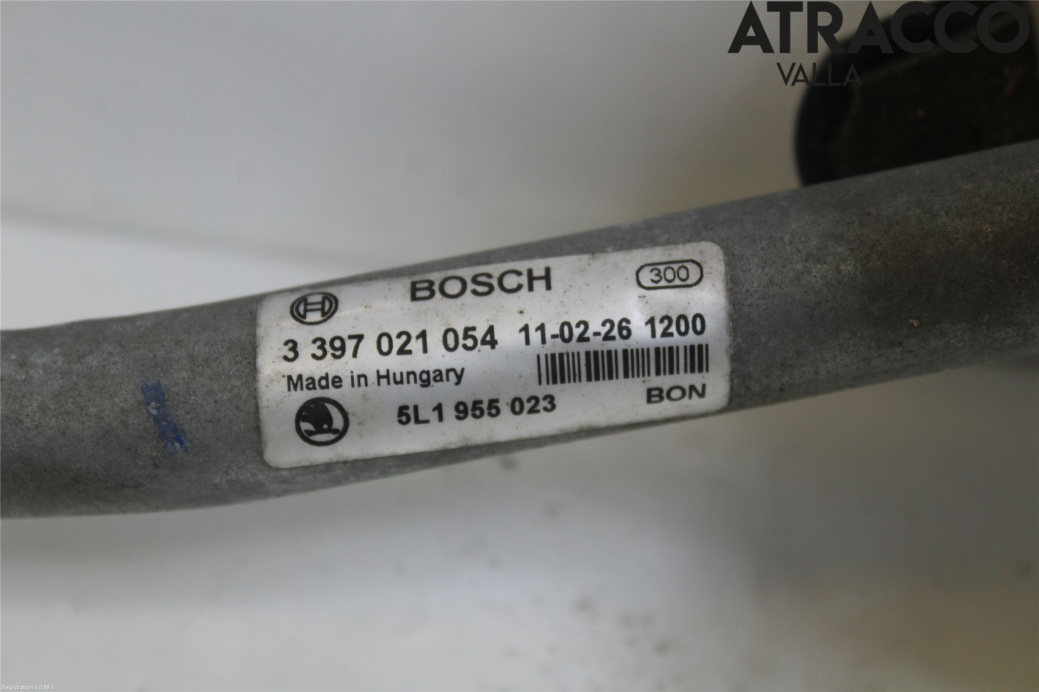 Skoda YETI Torkarmekanism Vindruta