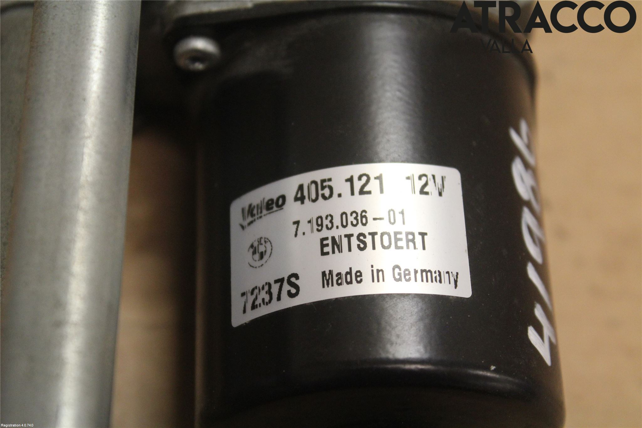 BMW 1 E87/81 5D/3D 03-11 Torkarmekanism Vindruta