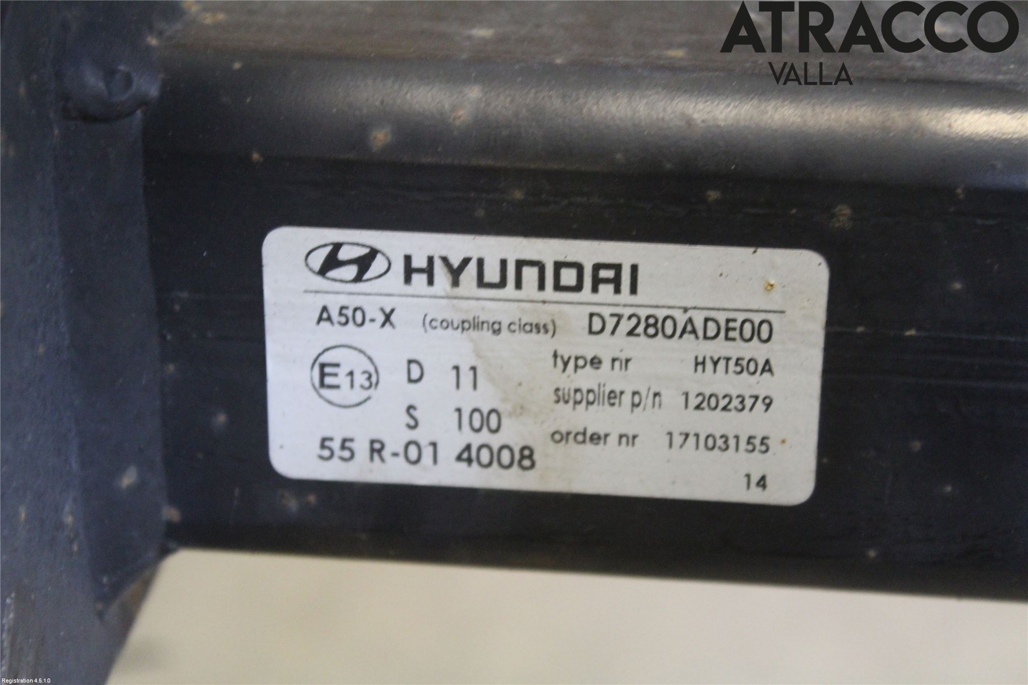 Hyundai TUCSON 05- Dragkrok