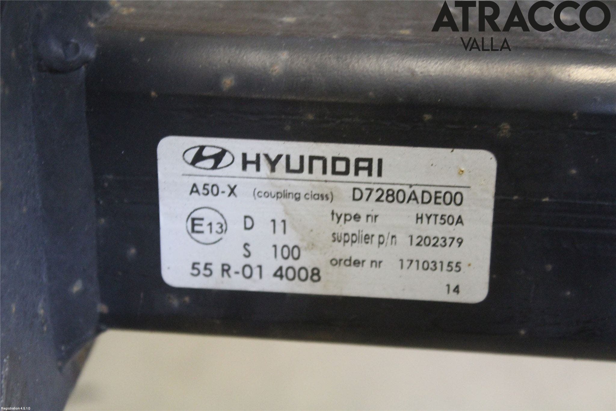 Hyundai TUCSON 05- Dragkrok