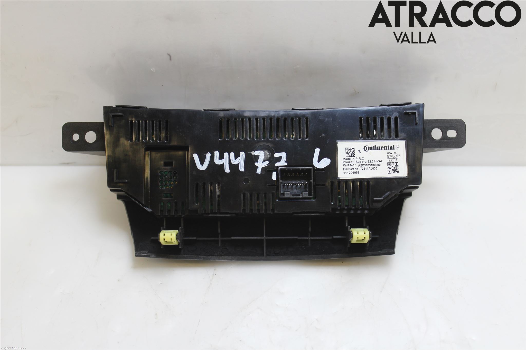 Subaru OUTBACK 10-15 Ac Styrenhet Ac Manöveren