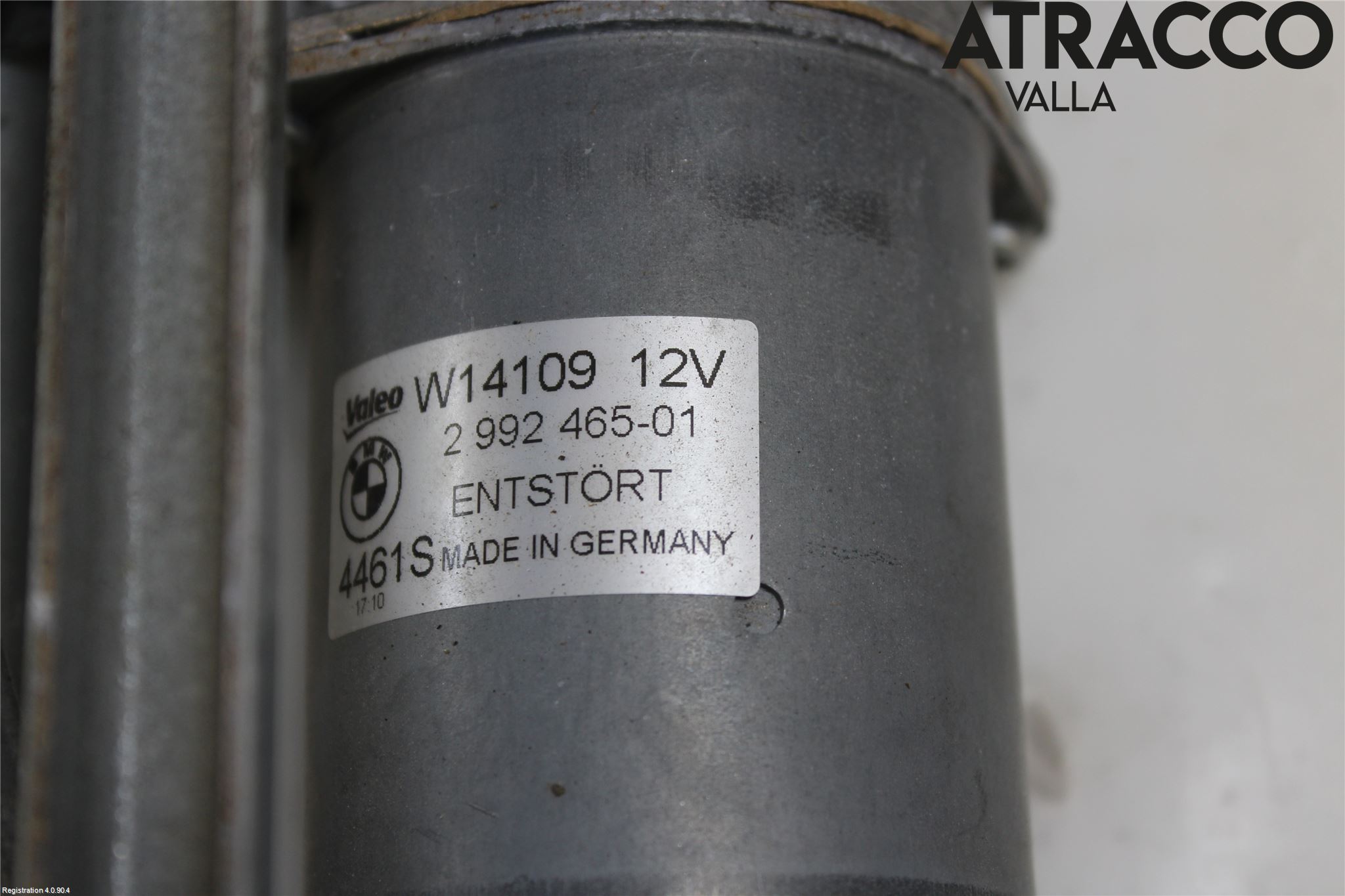 BMW X1 E84 10-15 Torkarmekanism Vindruta