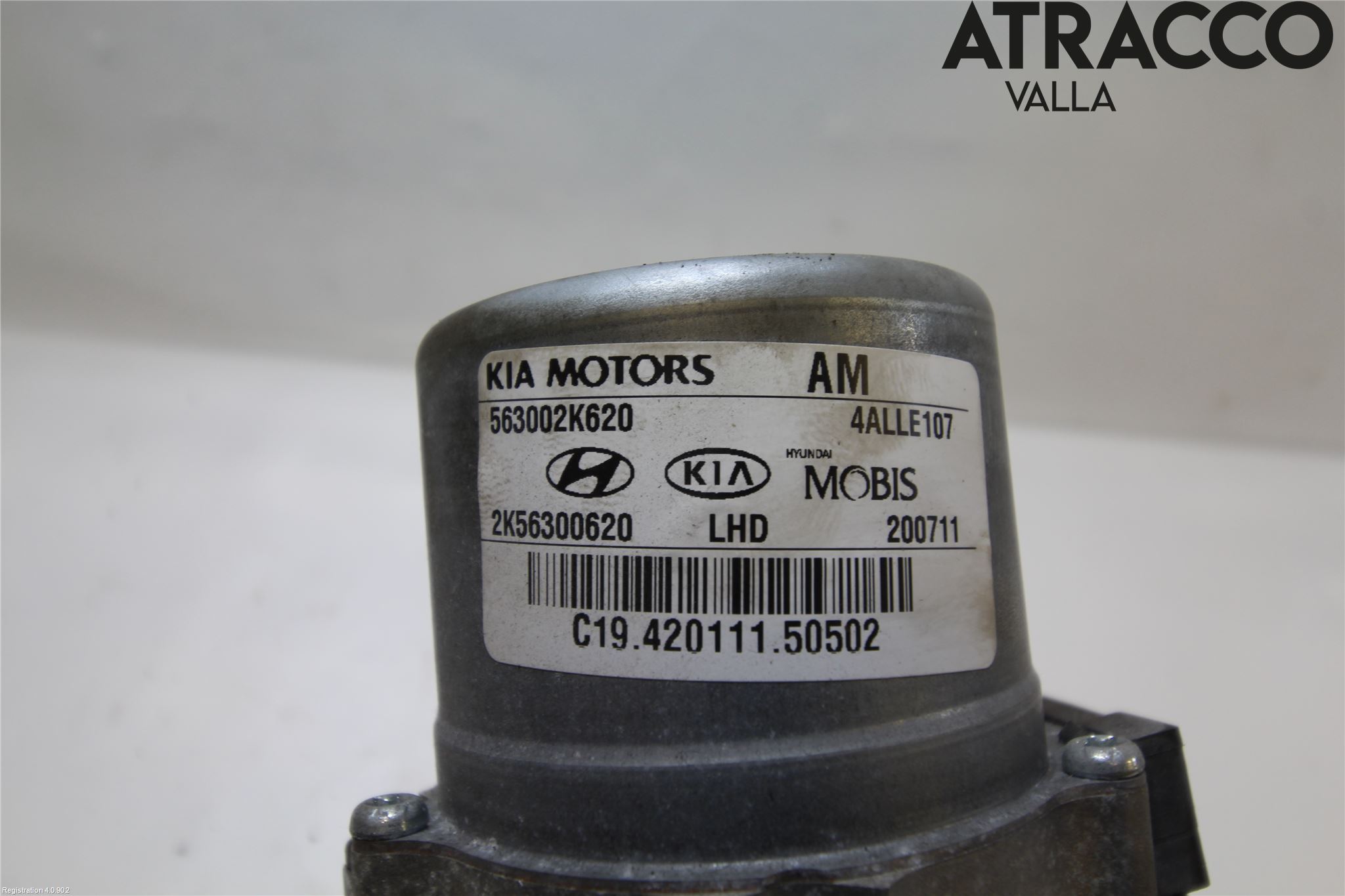 Kia SOUL 09- Rattaxelagg Med Inb Servo