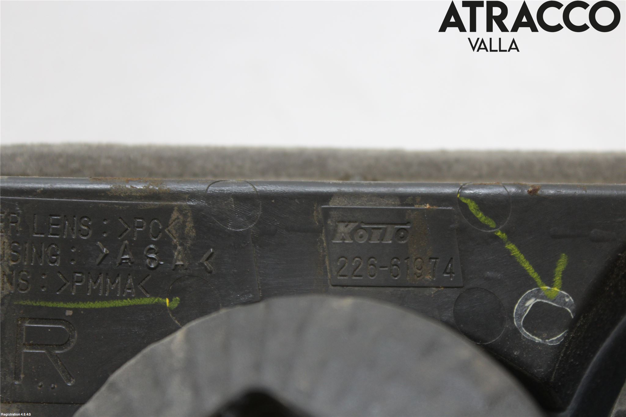 Mazda 6 02-08 Bakljus Lucka Hö