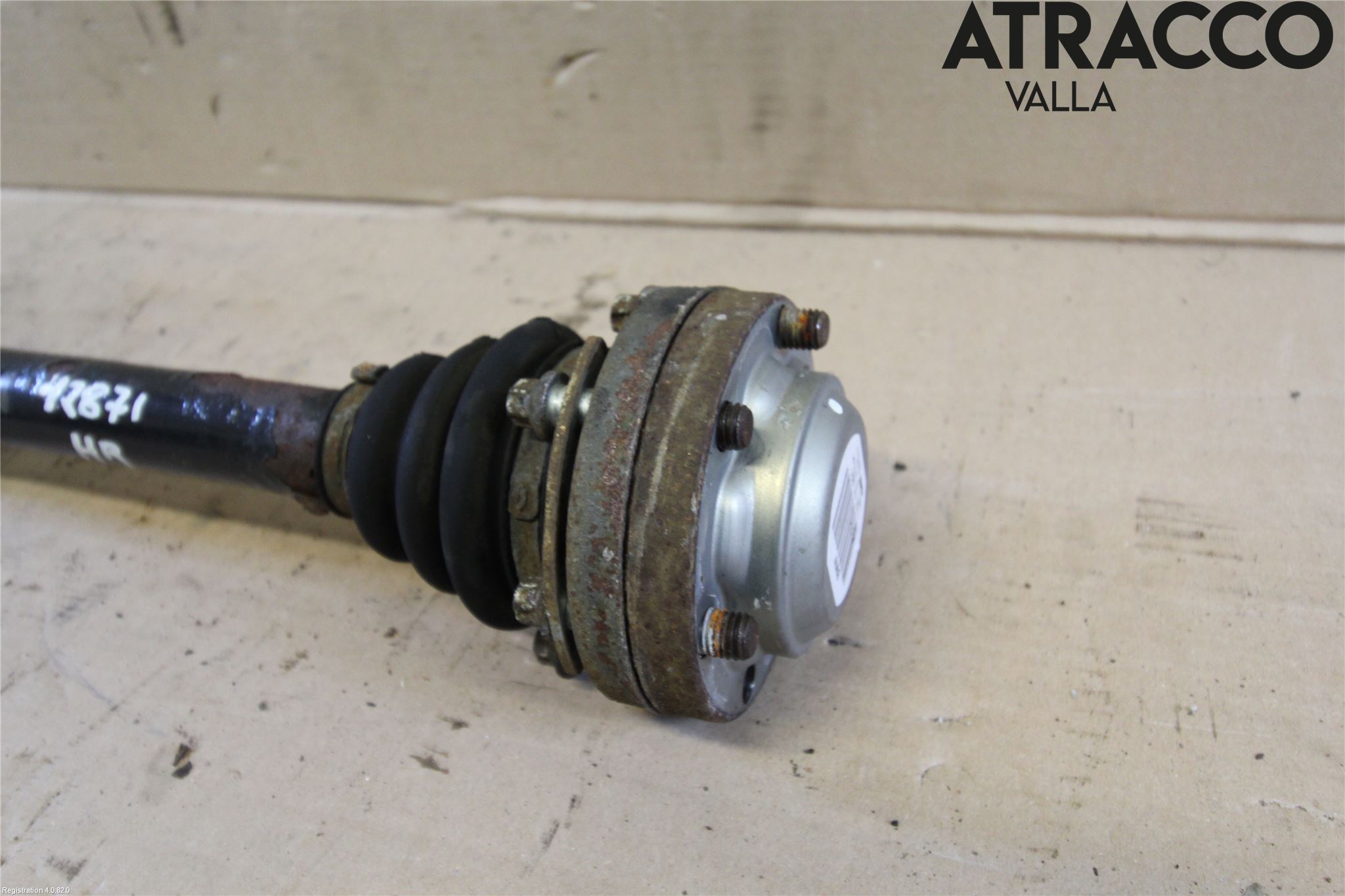 BMW 5 E60/61 Sed/Tou 02-10 Drivaxel Bak Höger