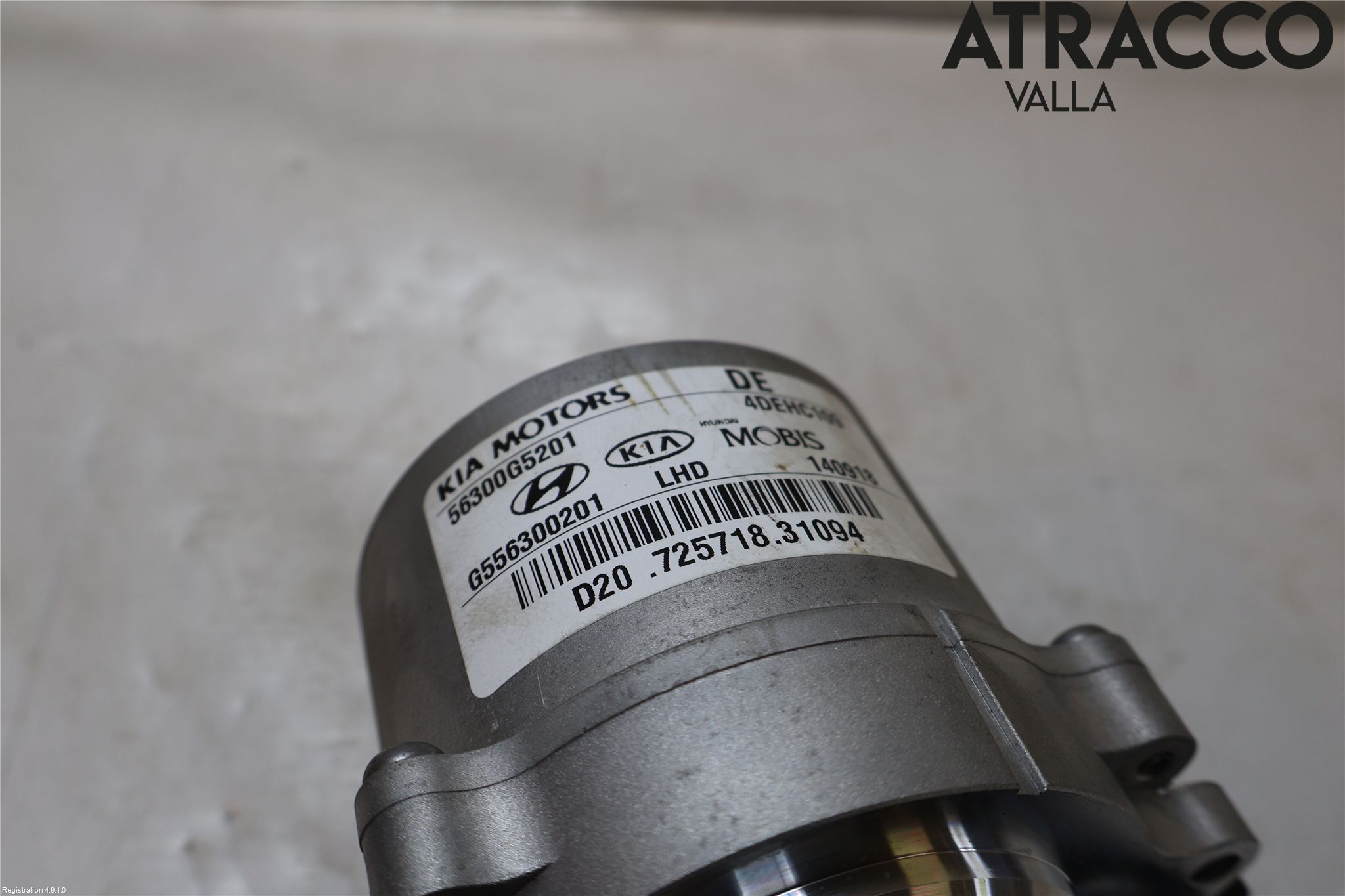 Kia NIRO (DE) 17-22 Rattaxelrör-Axel Servo