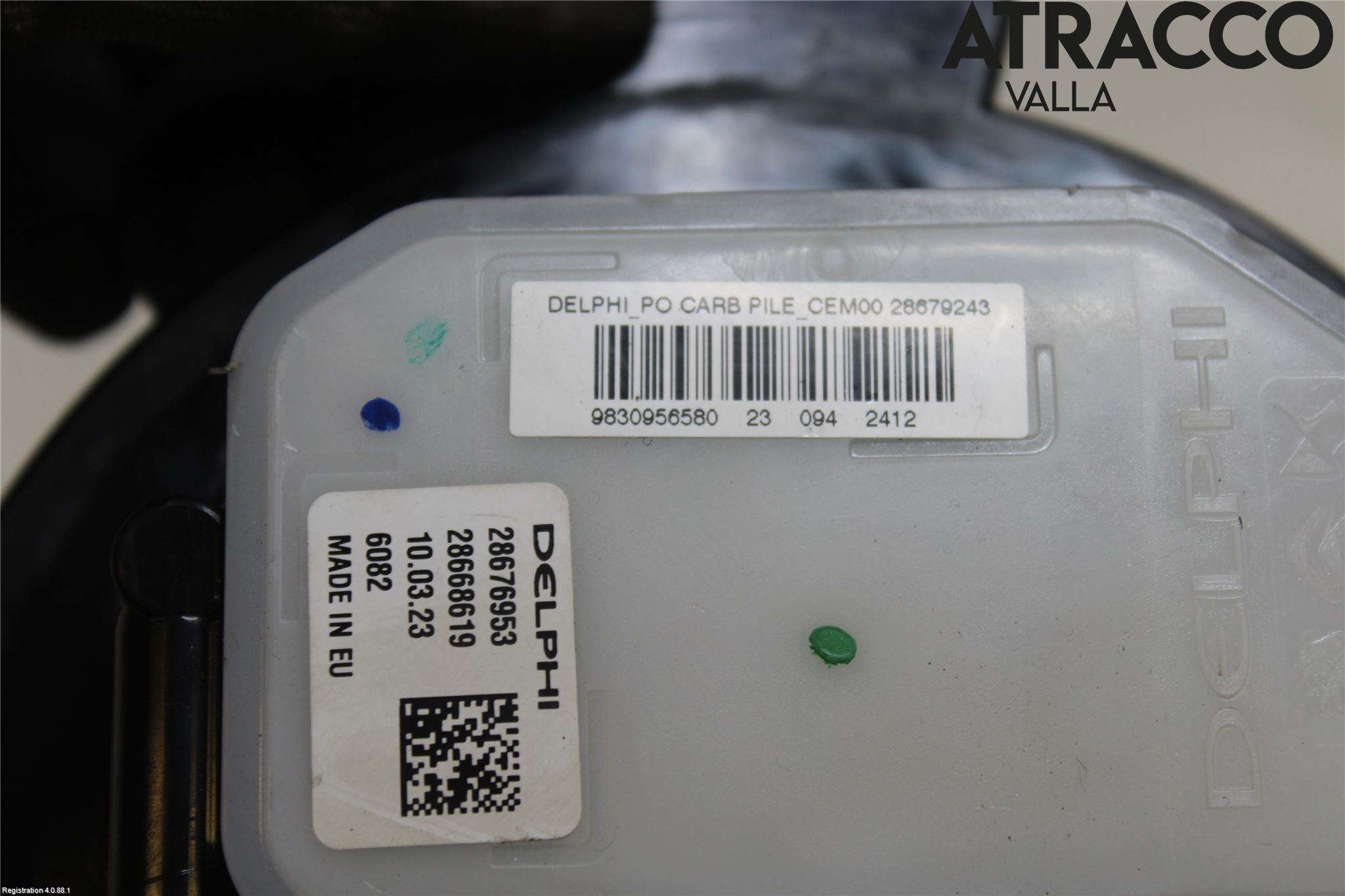 Peugeot 308/E-308 21- Bränslepump El