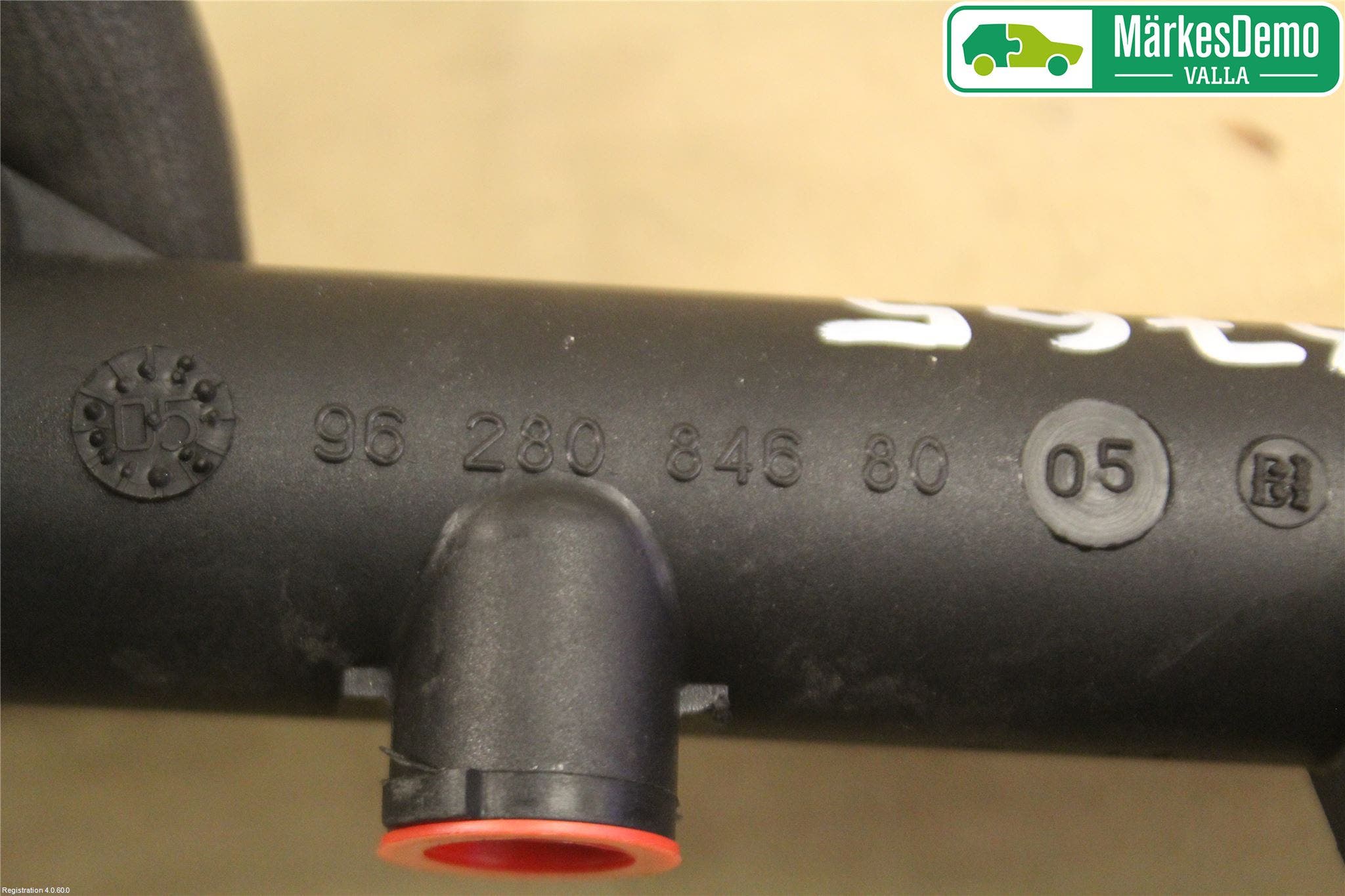 Peugeot 807 Injspridarrör