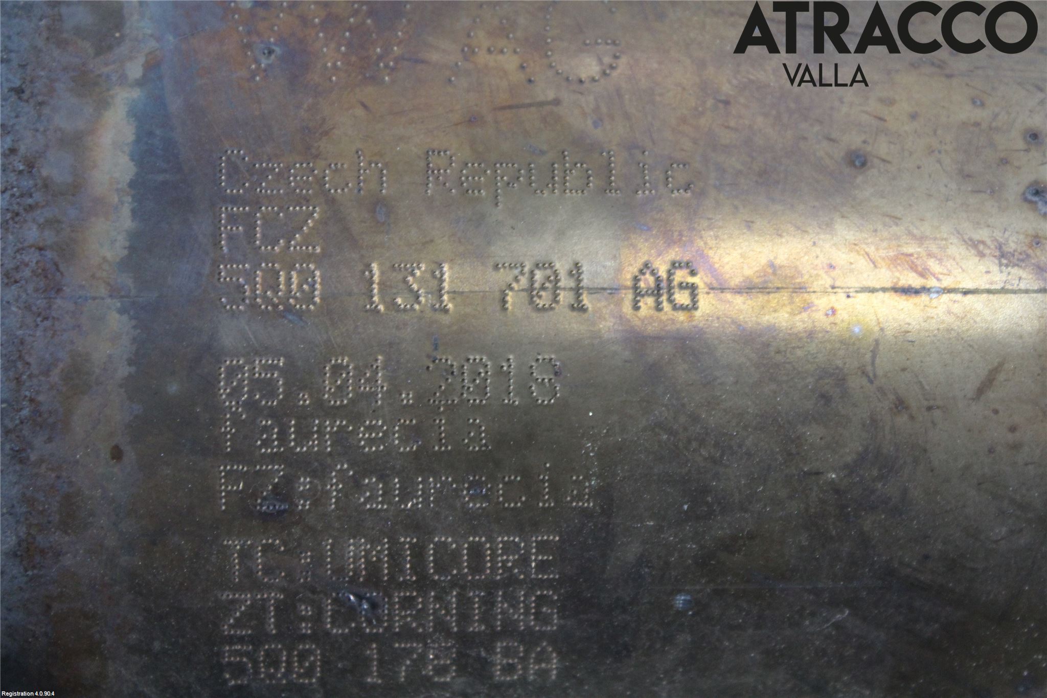 Volkswagen VW GOLF / E-GOLF VII 13-20 Katalysator