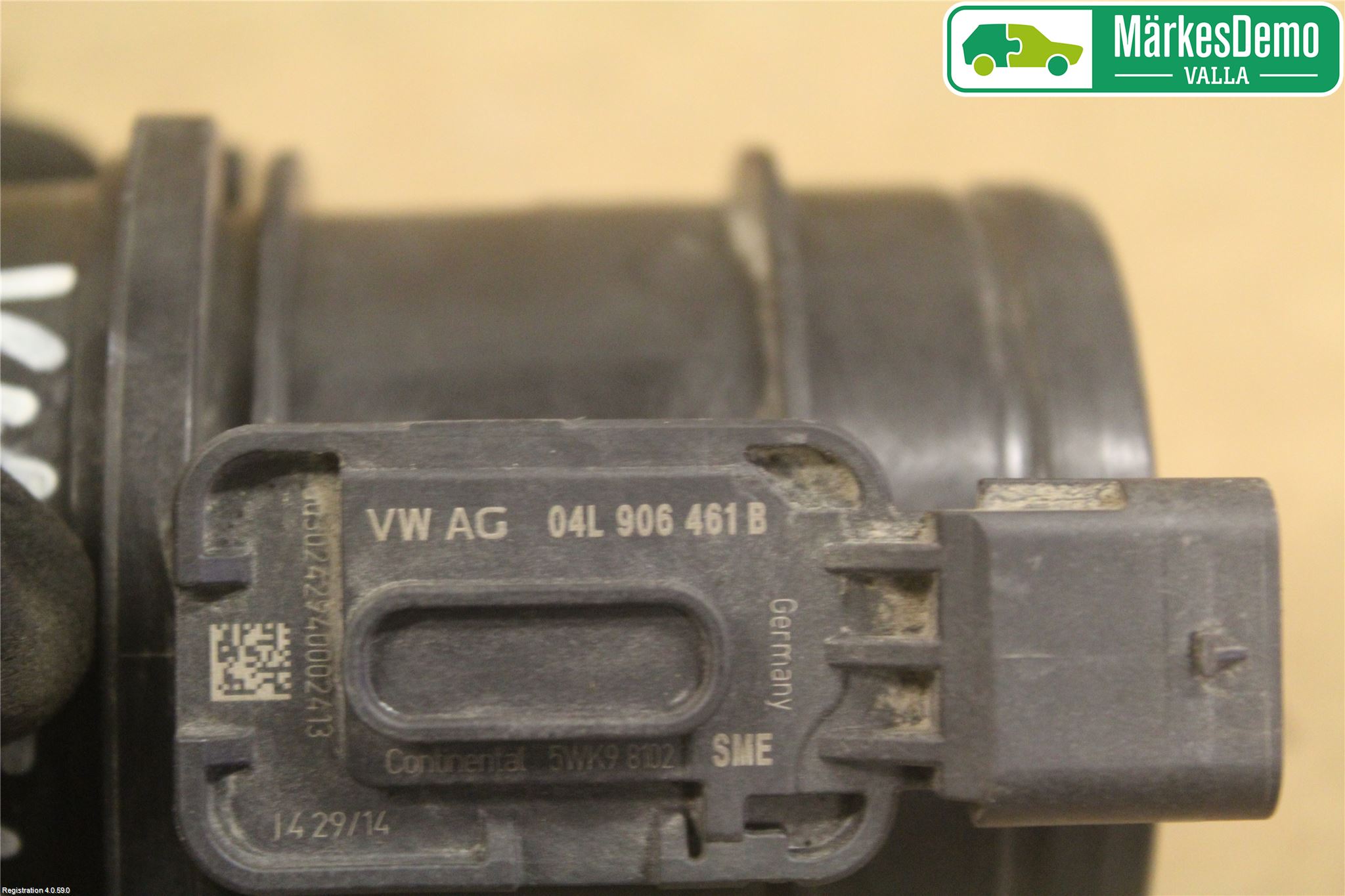 Skoda SUPERB 09-15 Injluftmassamätare