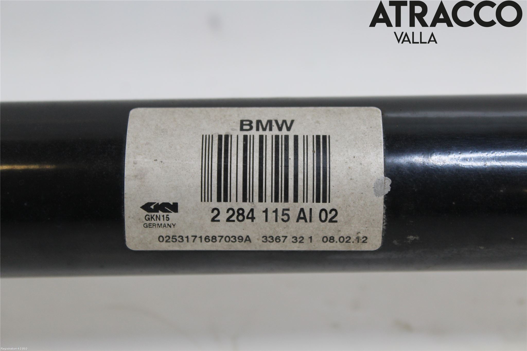 BMW 5 F10/F11/F18 09-17 Drivaxel Bak Vänster