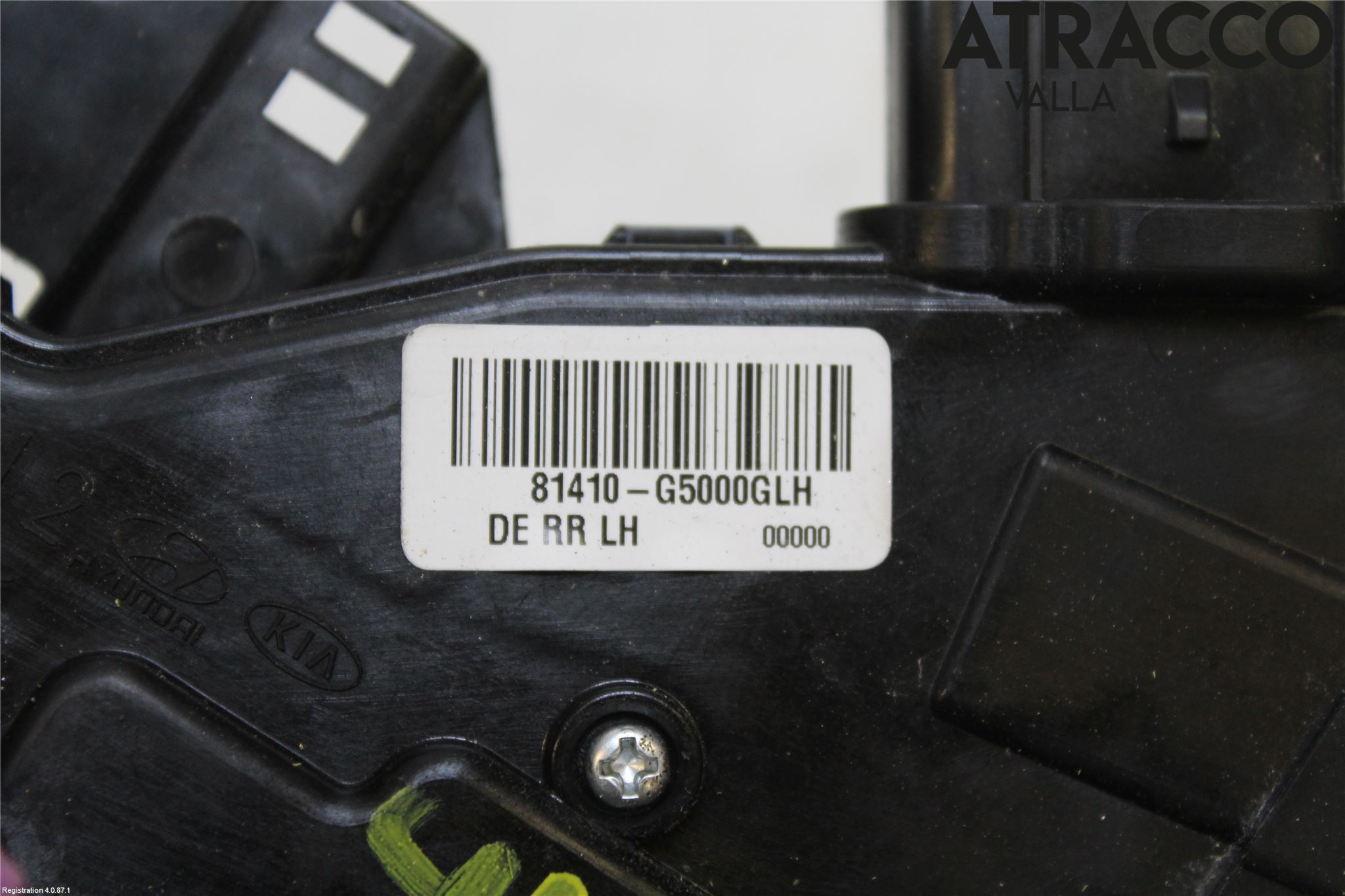 Kia NIRO (DE) 17-22 Låskista-Dörrlås