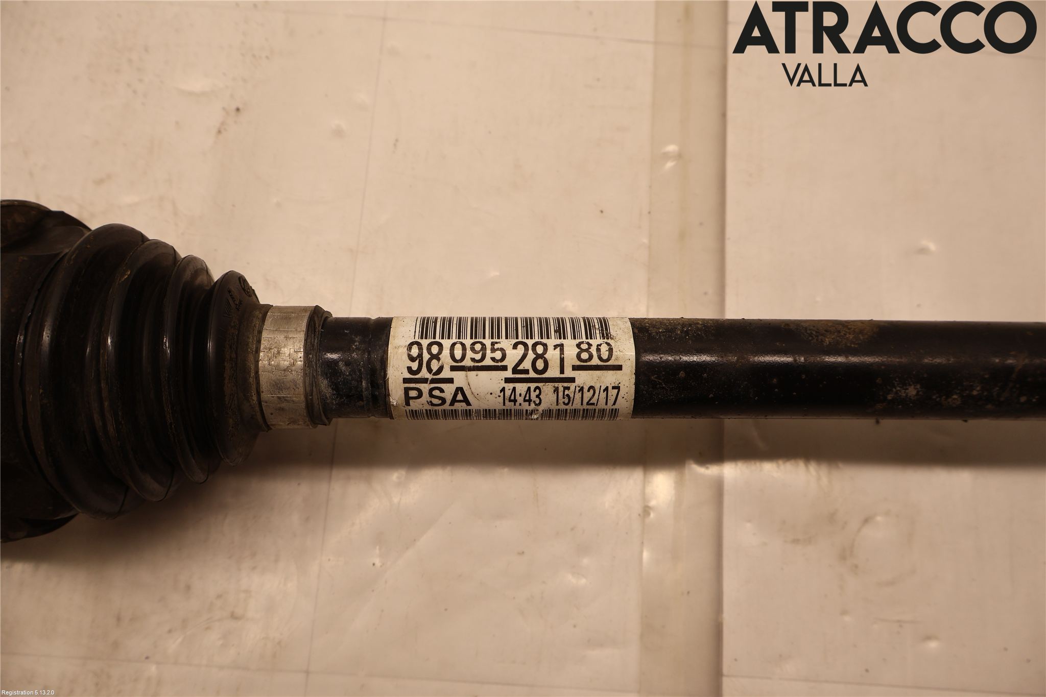 Peugeot 308 14-21 Drivaxel Fram Höger