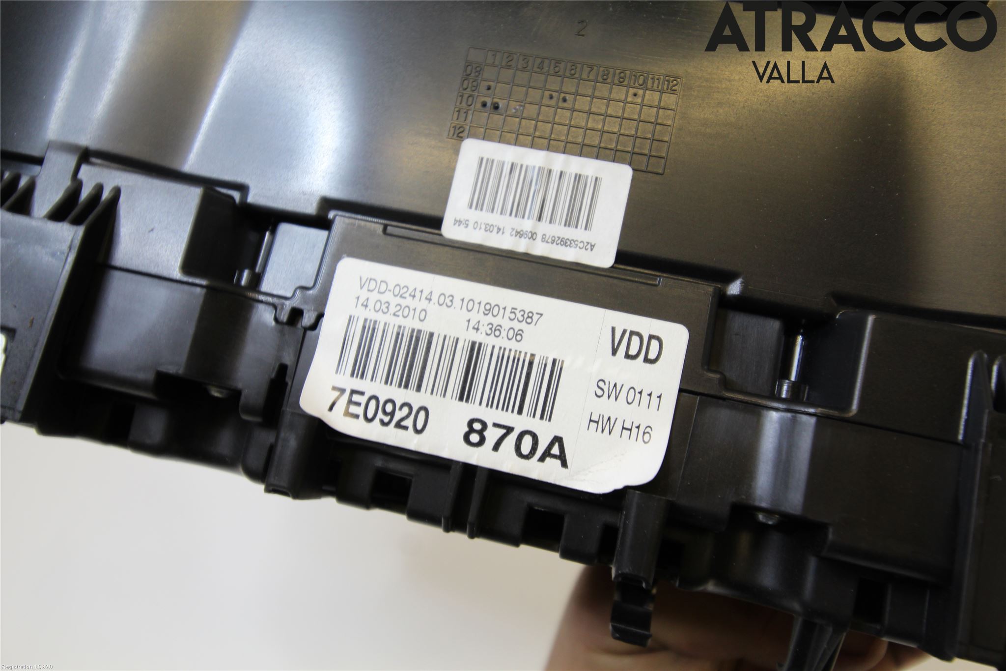 Volkswagen VW TRANSP/CARAVELLE (T5) 04-15 Instrument Komb