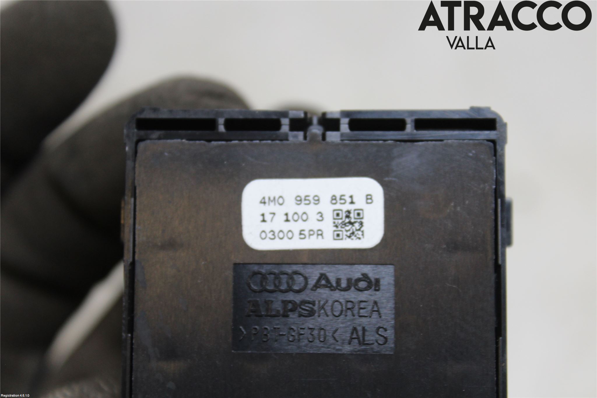 Audi A4/S4 B9 16-19 Strömställare Elhiss