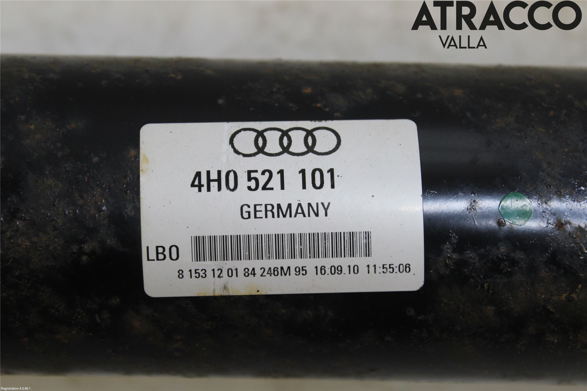 Audi A8/S8 4H 10-17 Mellanaxel Komp