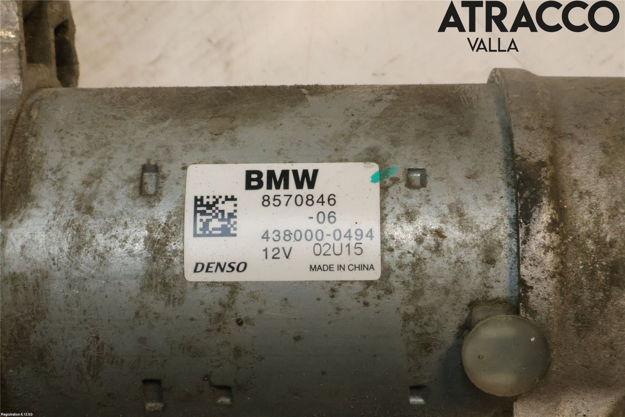 BMW 3 F30/F31/F80 12-19 Startmotor Diesel