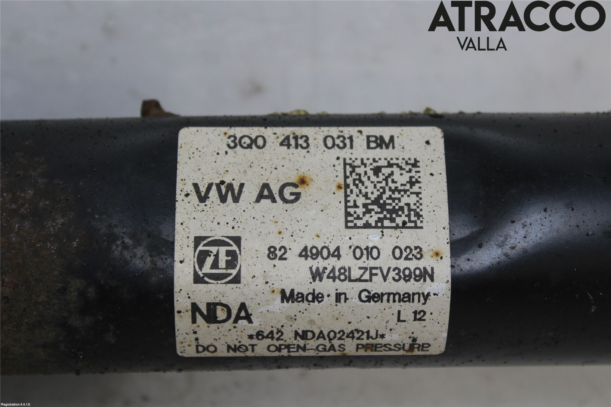 Volkswagen VW PASSAT 15-19 Fjäderben Fram Vänster