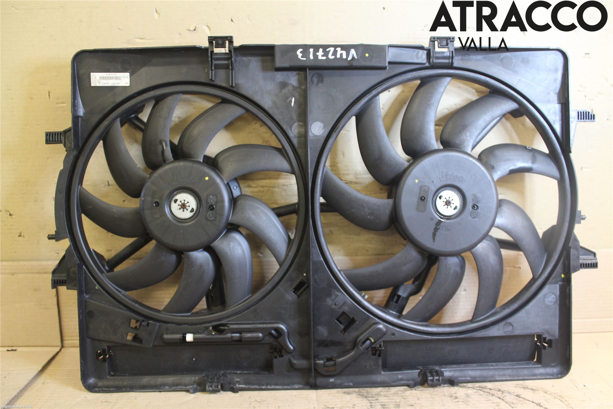 Audi A4/S4 08-11 Kylfläktkåpa