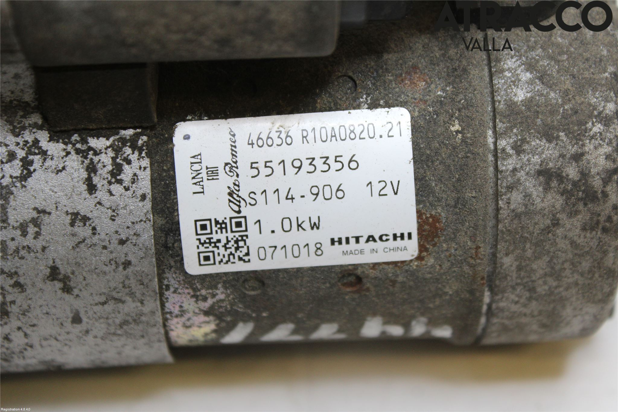 Fiat 500 07- Startmotor