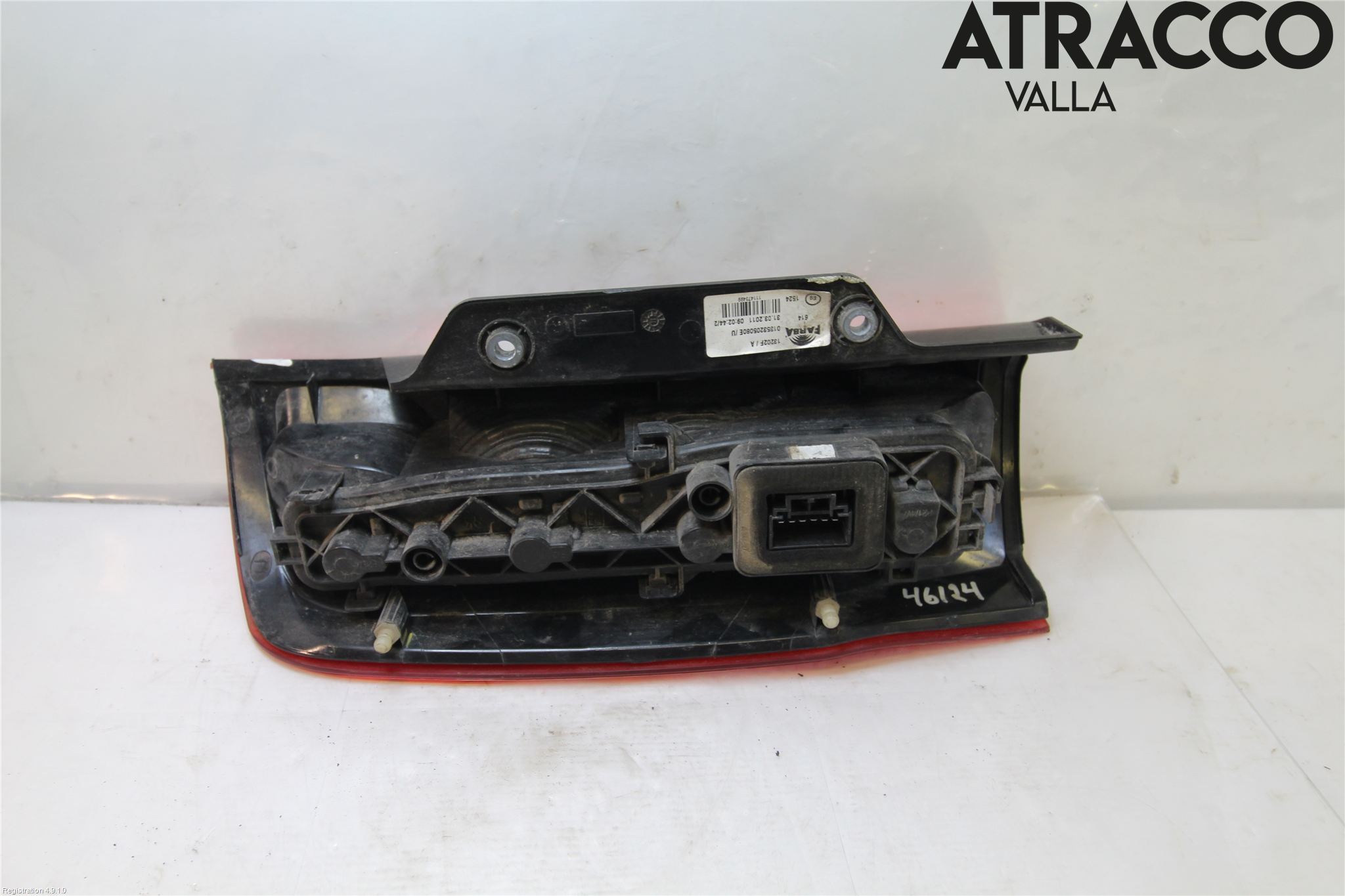 Peugeot BIPPER Bakljus Höger