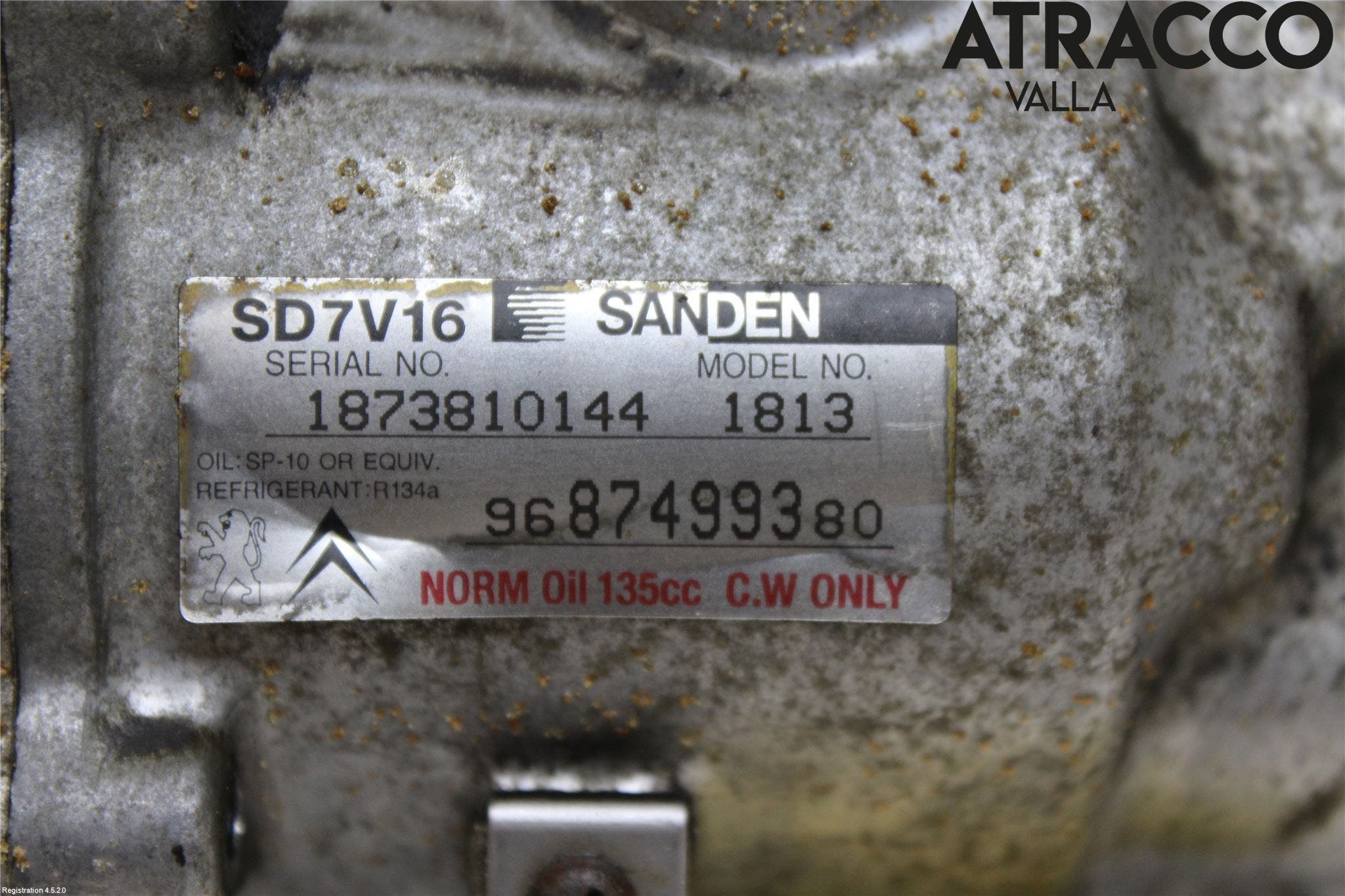 Citroen JUMPY 07-16 Ac Kompressor