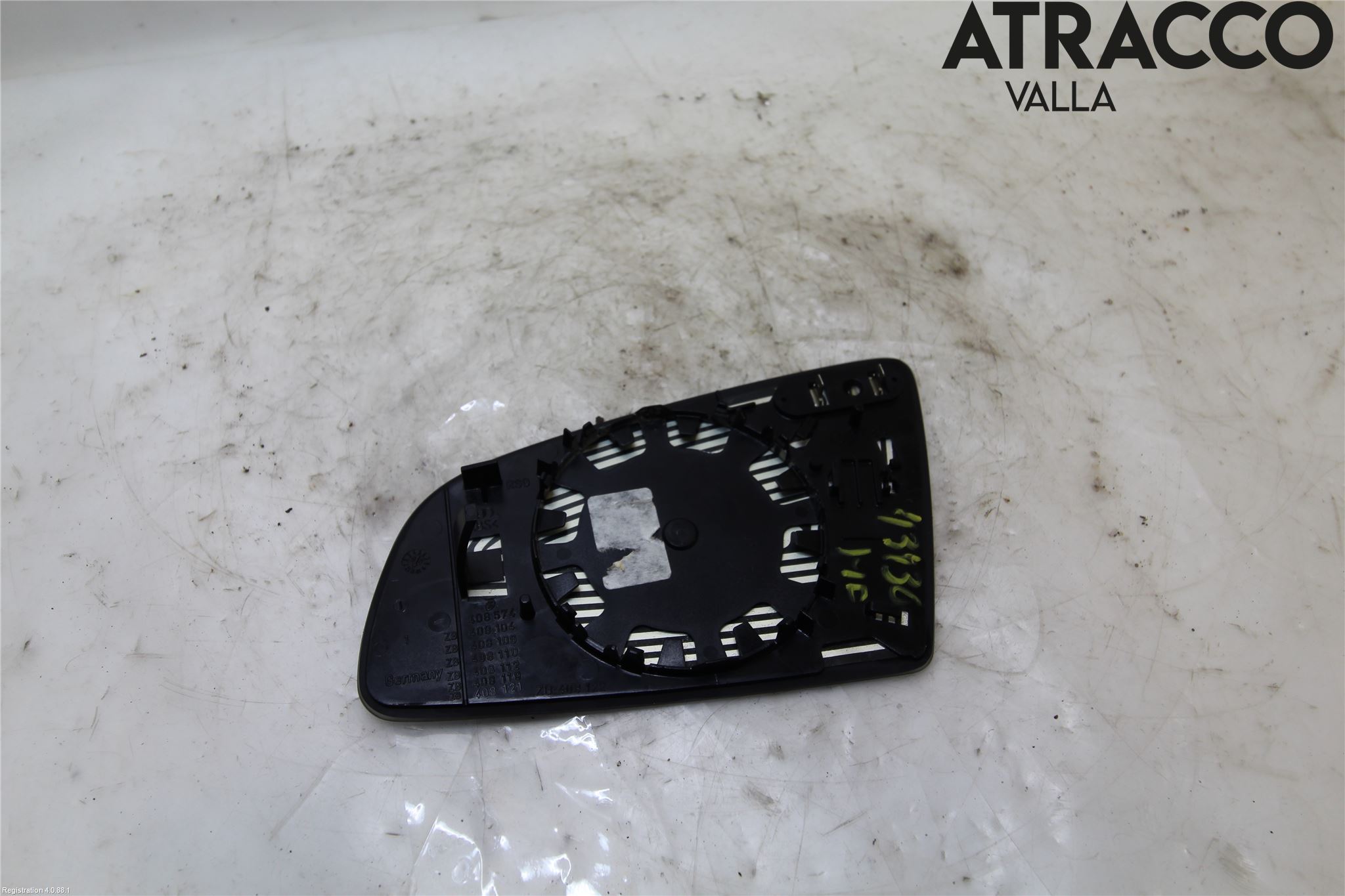 Audi A4/S4 05-07 Spegelglas Hö