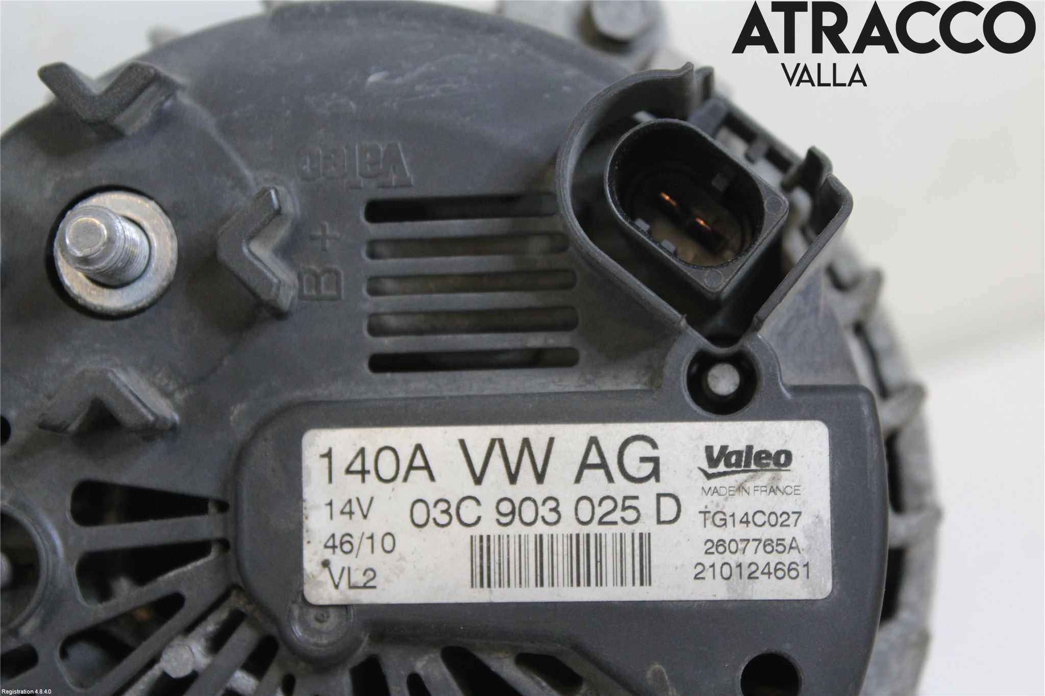 Volkswagen VW GOLF PLUS/CROSS GOLF 04-14 Generator