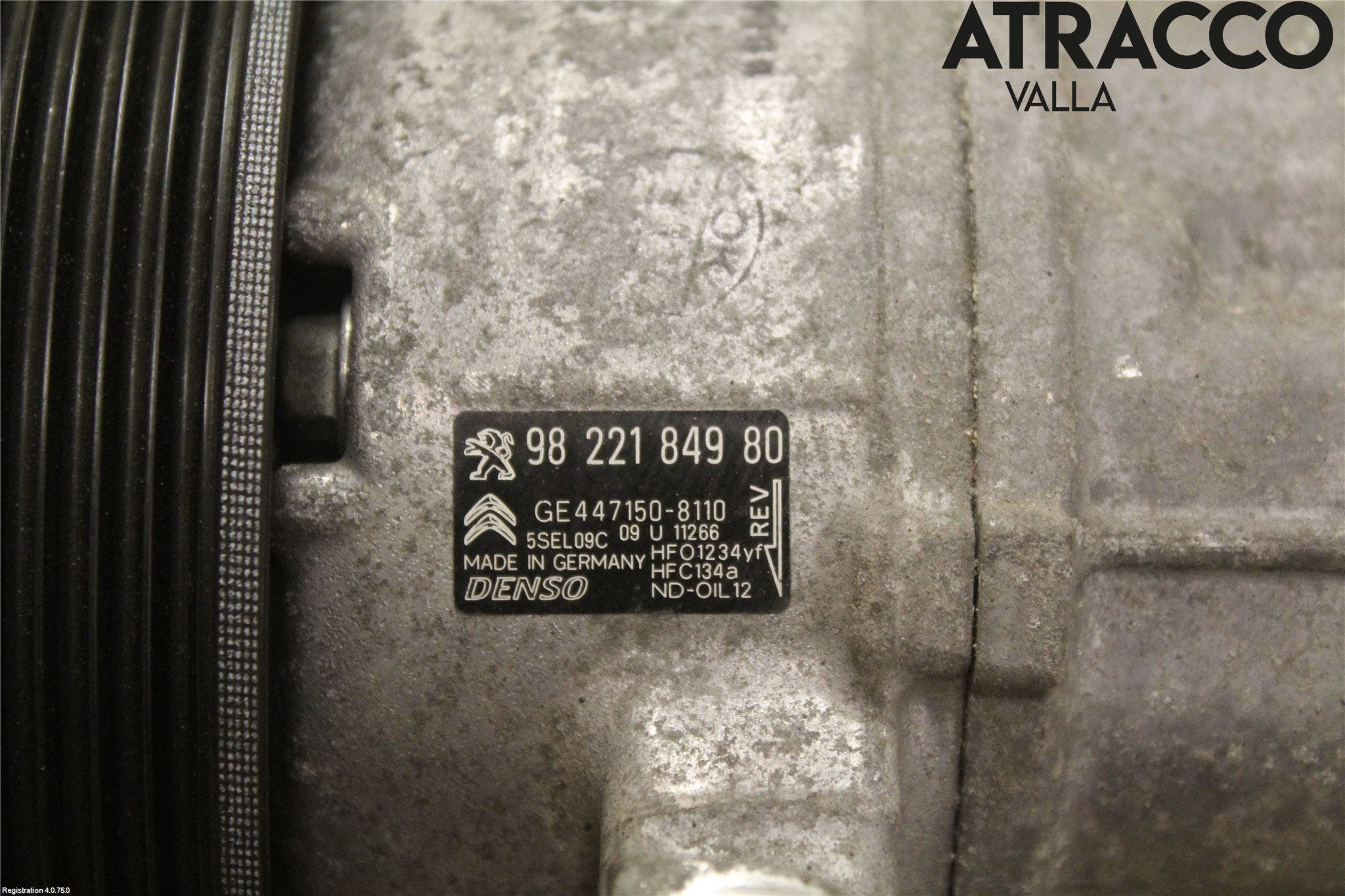 Peugeot 2008 13-20 Ac Kompressor