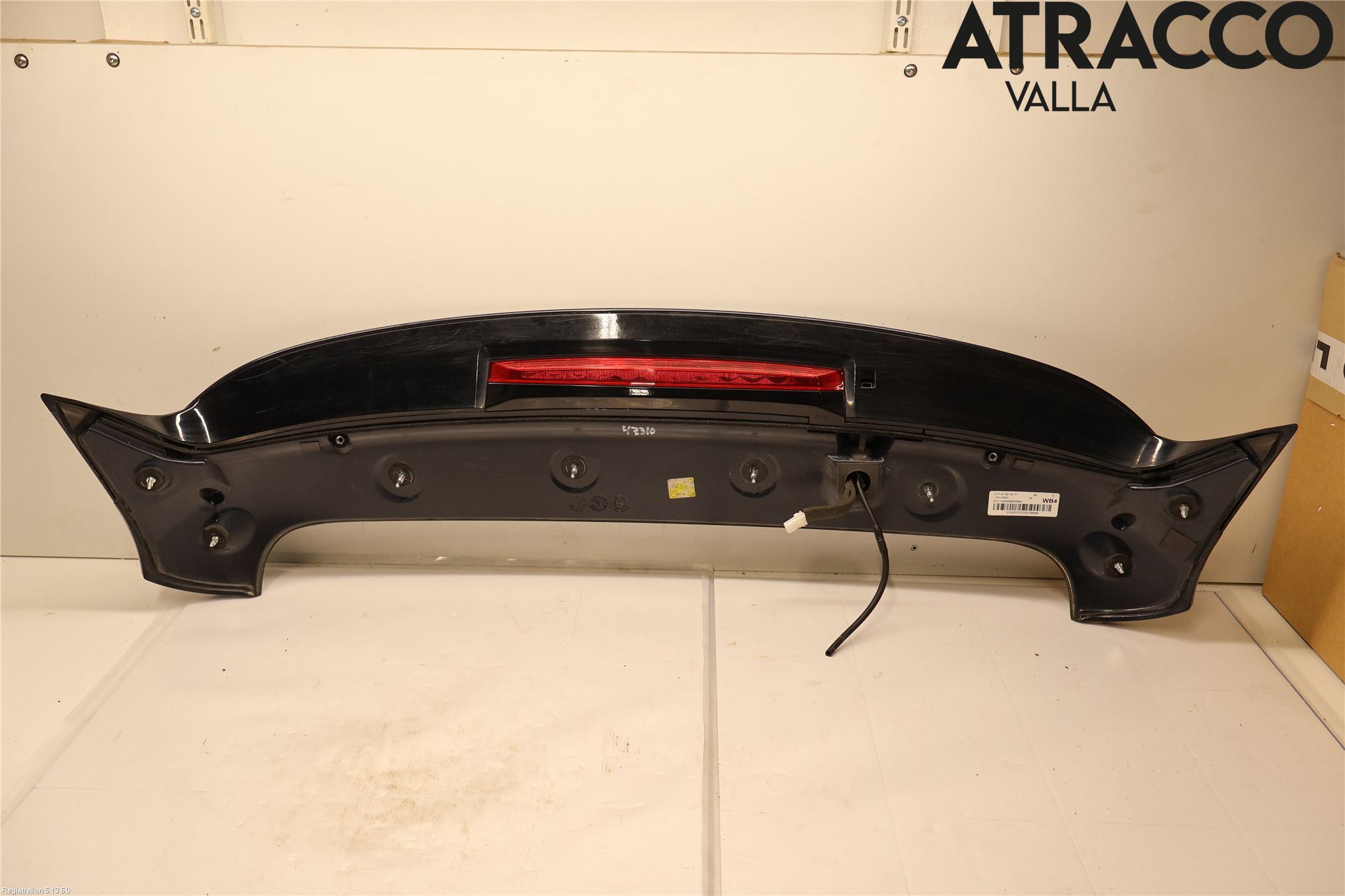 Kia OPTIMA 16-20 Spoiler Baklucka