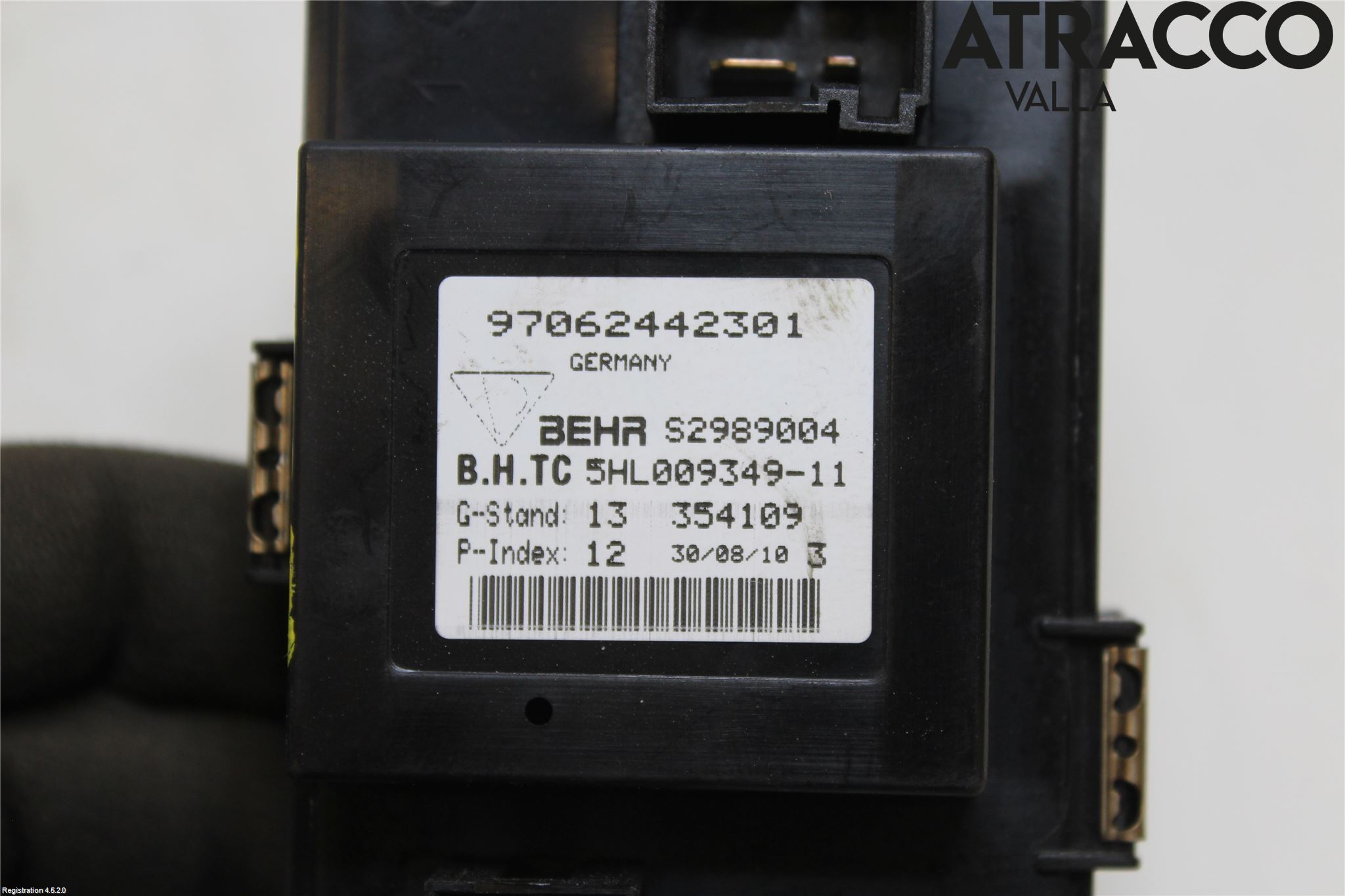 Porsche PANAMERA 09- Värmefläktsmotstånd