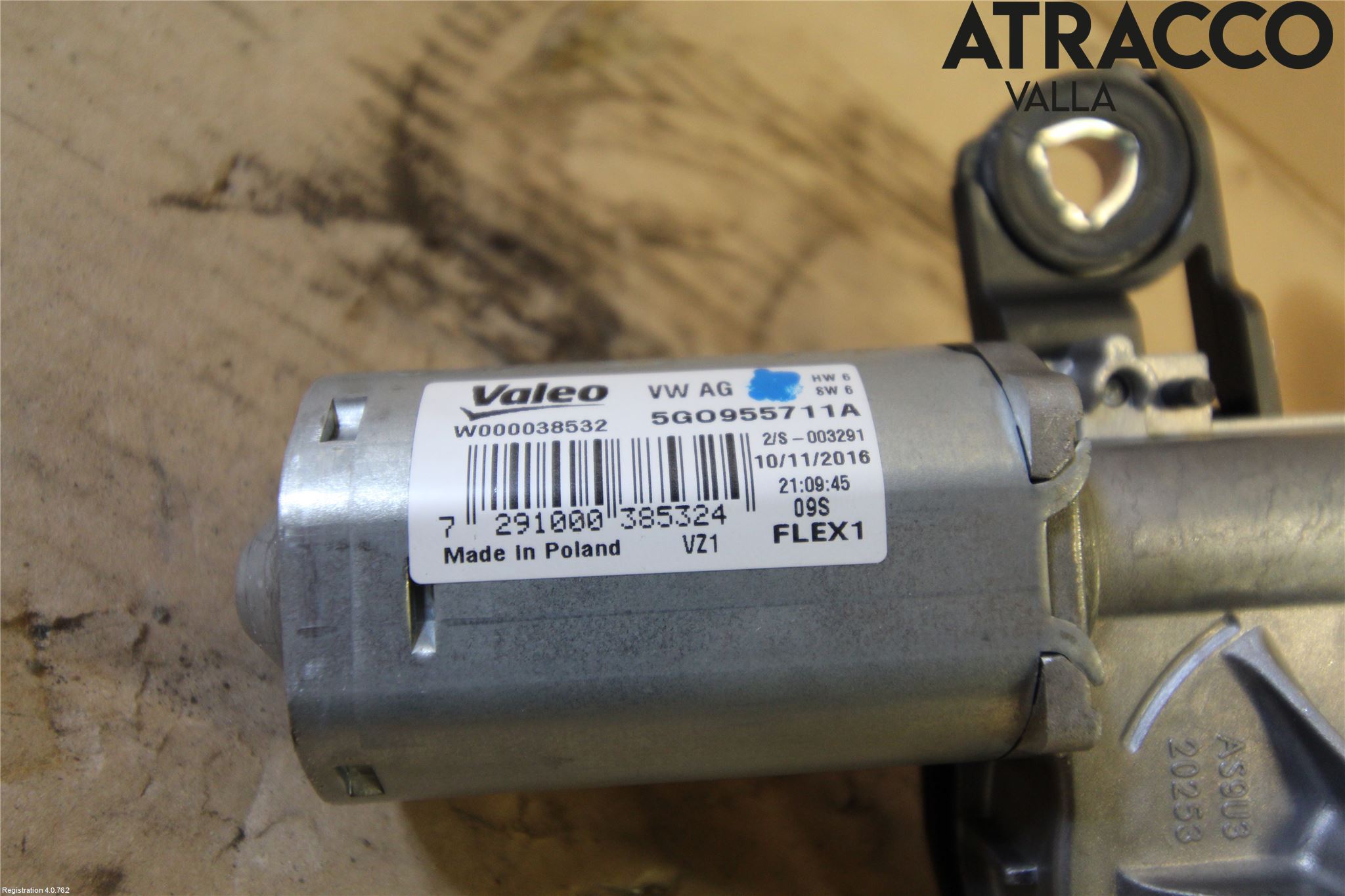 Volkswagen VW TIGUAN 16-24 Torkarmotor Baklucka