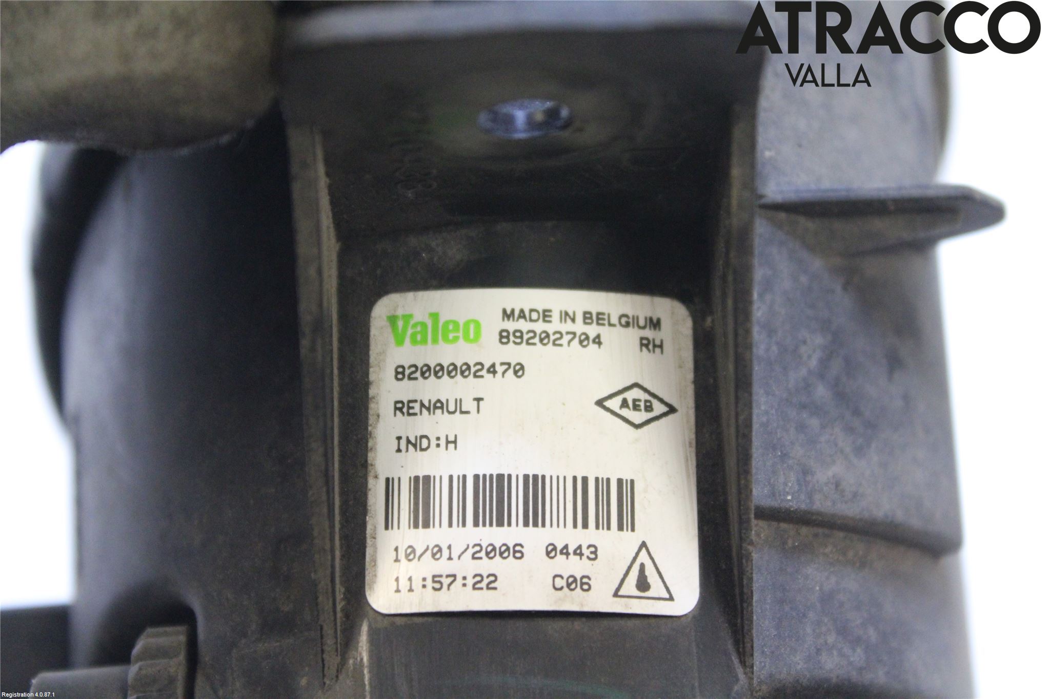 Renault CLIO III  06-09 Dimljus-Varselljus Fram