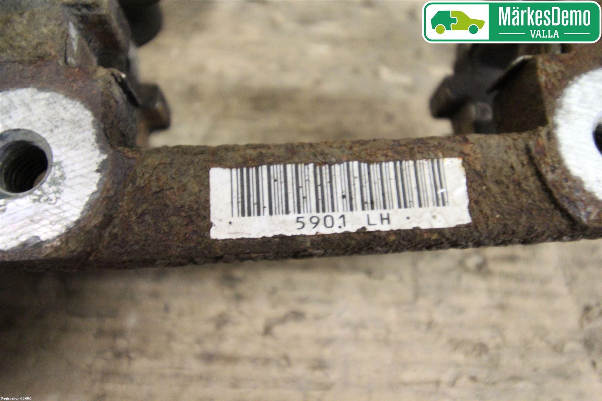 Saab 9-5 10-12 Bromsokshållare